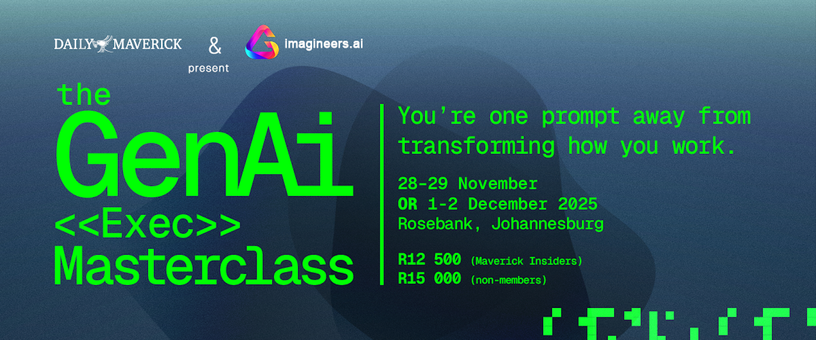 Daily Maverick launches GenAi Masterclass for SA leaders, executives and entrepreneurs