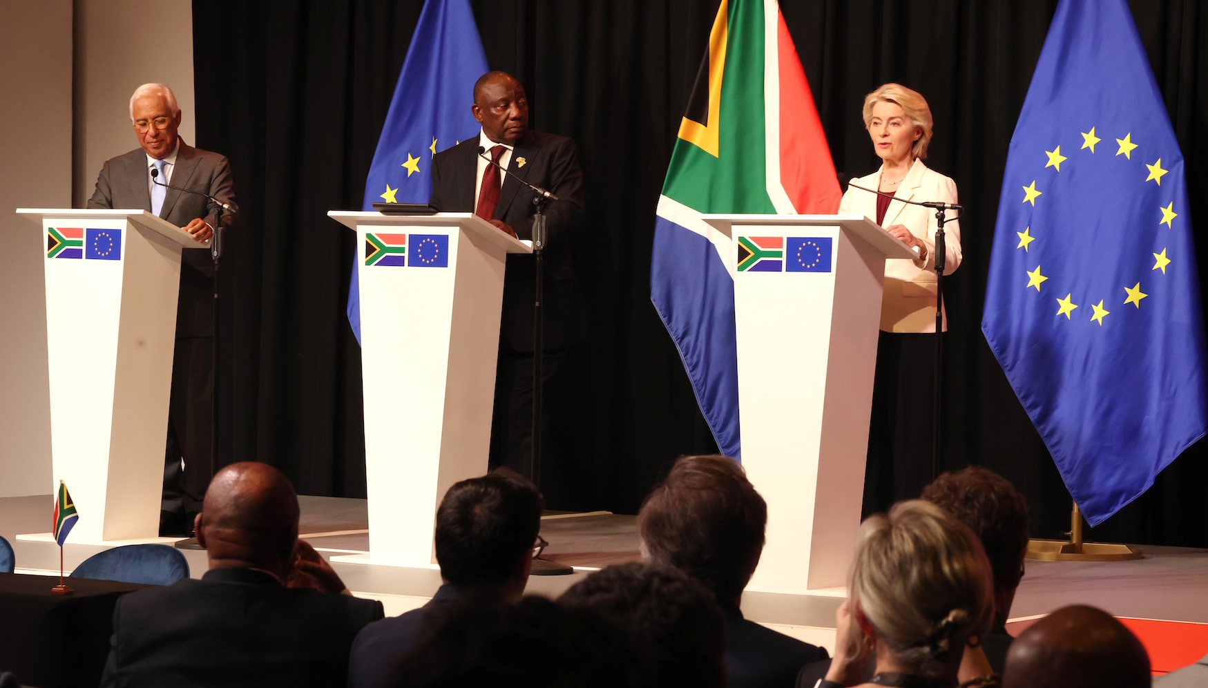EU announces €750m new investments in SA and an agreement to jointly develop critical minerals
