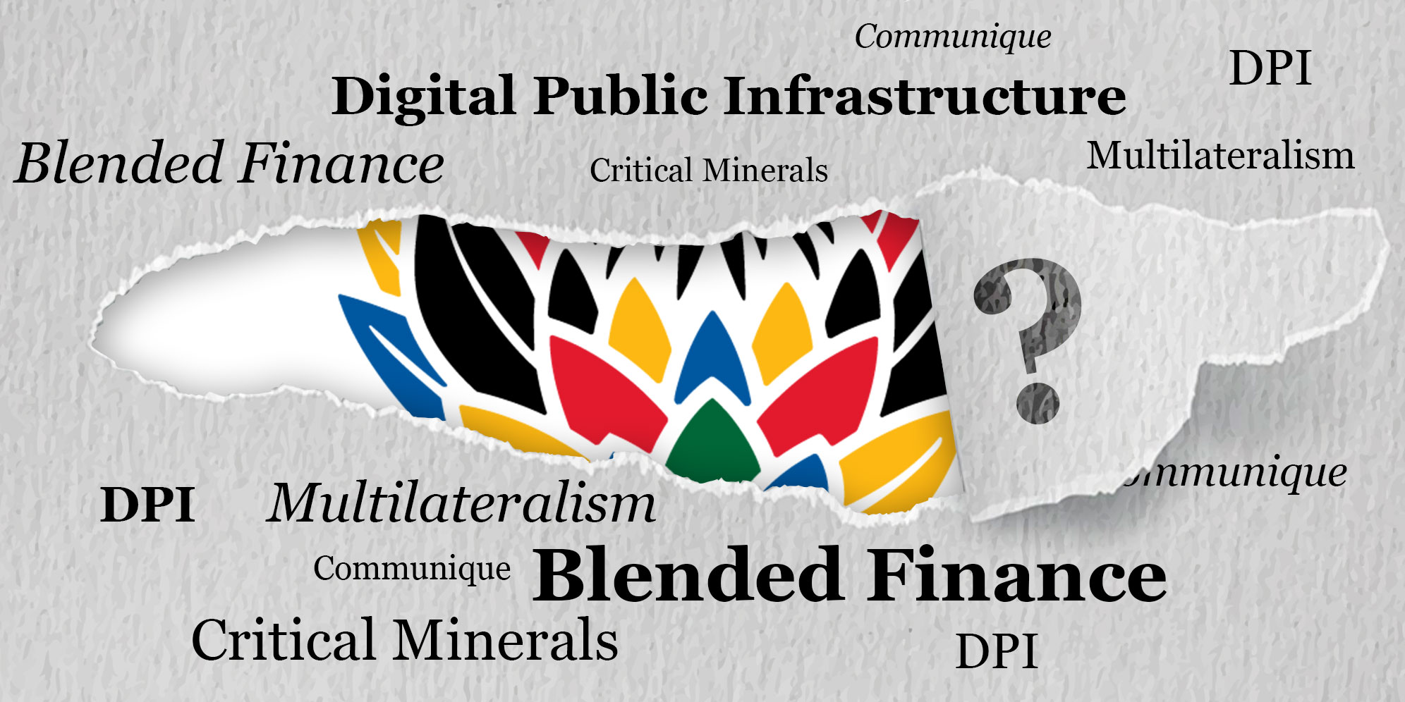 Six G20 terms you need to know