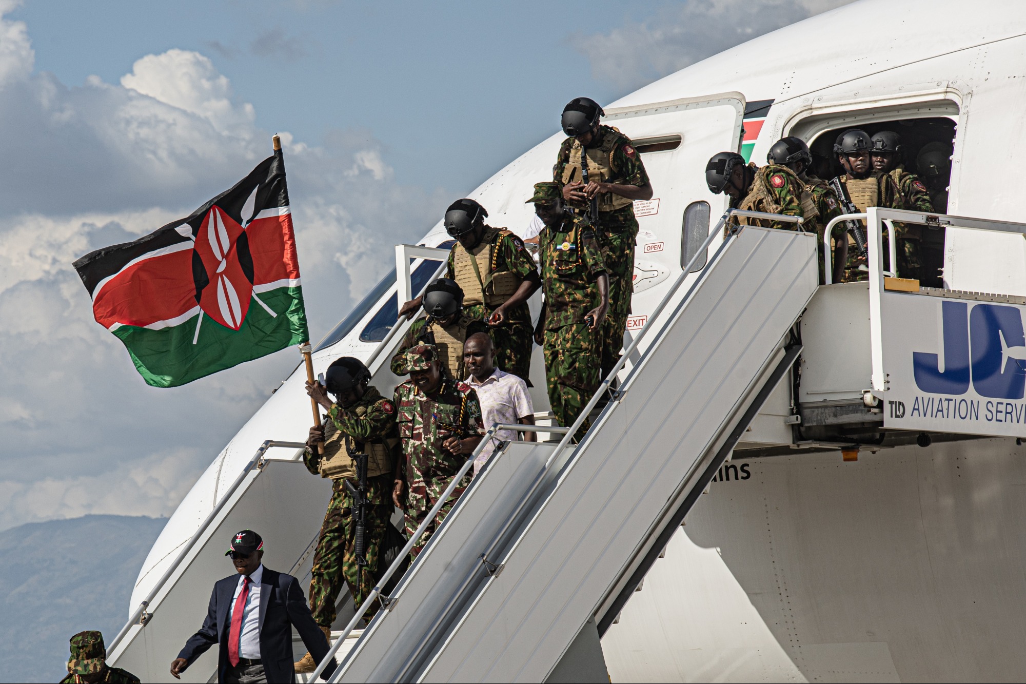 Kenyan police arrive in Haiti in first deployment since UN expands mandate