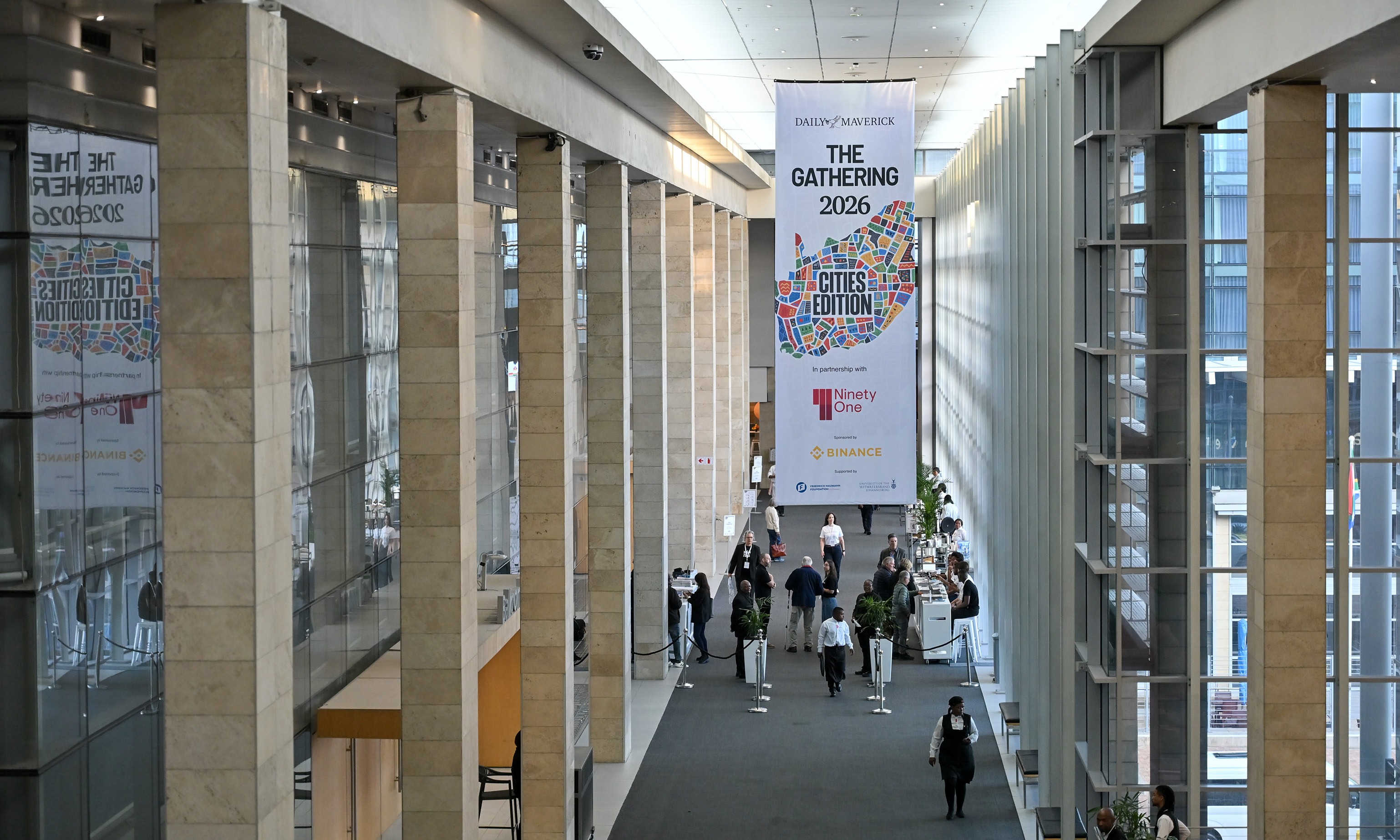 Guests arrive at the CTICC for The Gathering 2026
