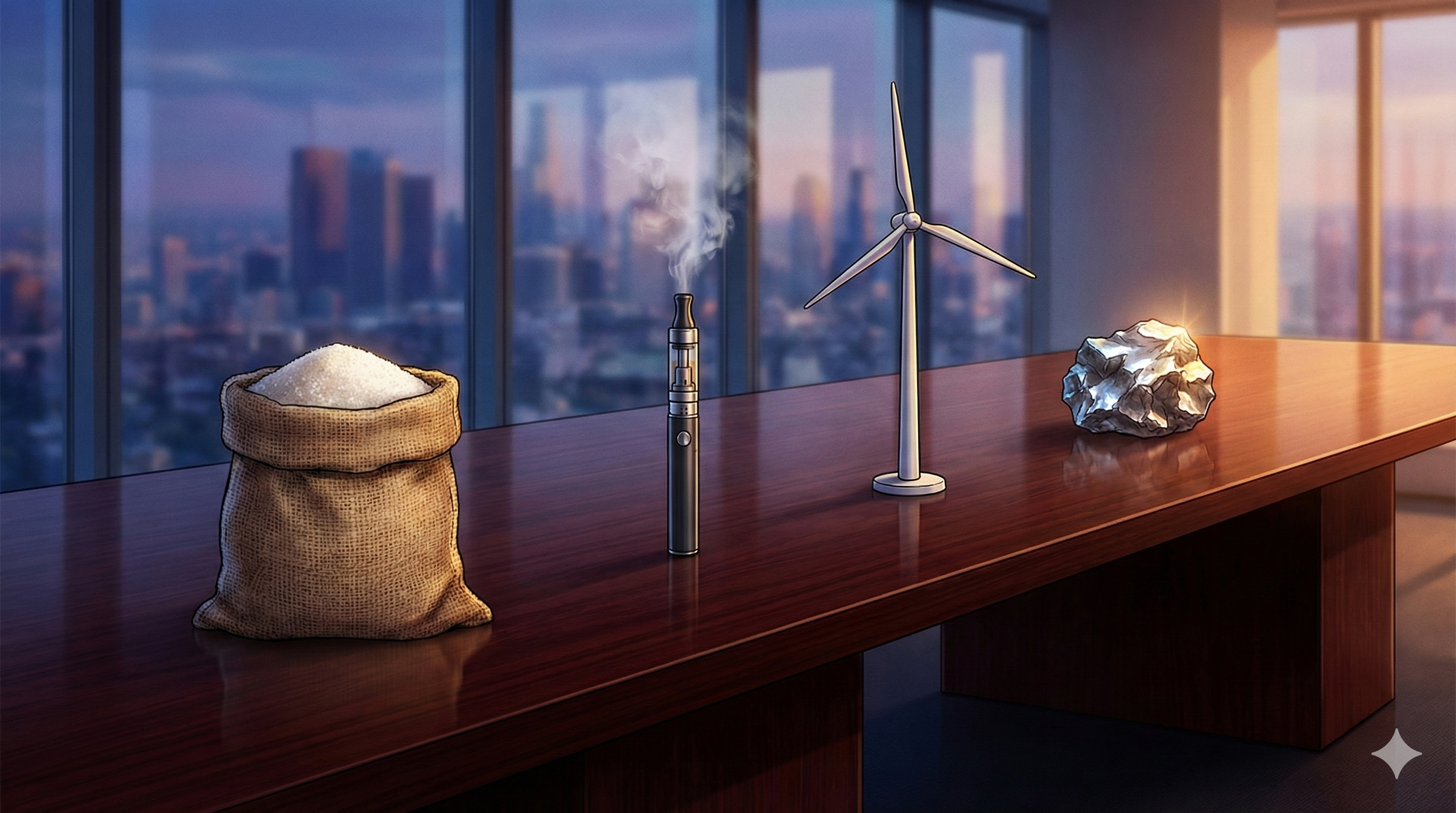 Deals, delistings and lifelines reshape sugar, nicotine, chrome and iron