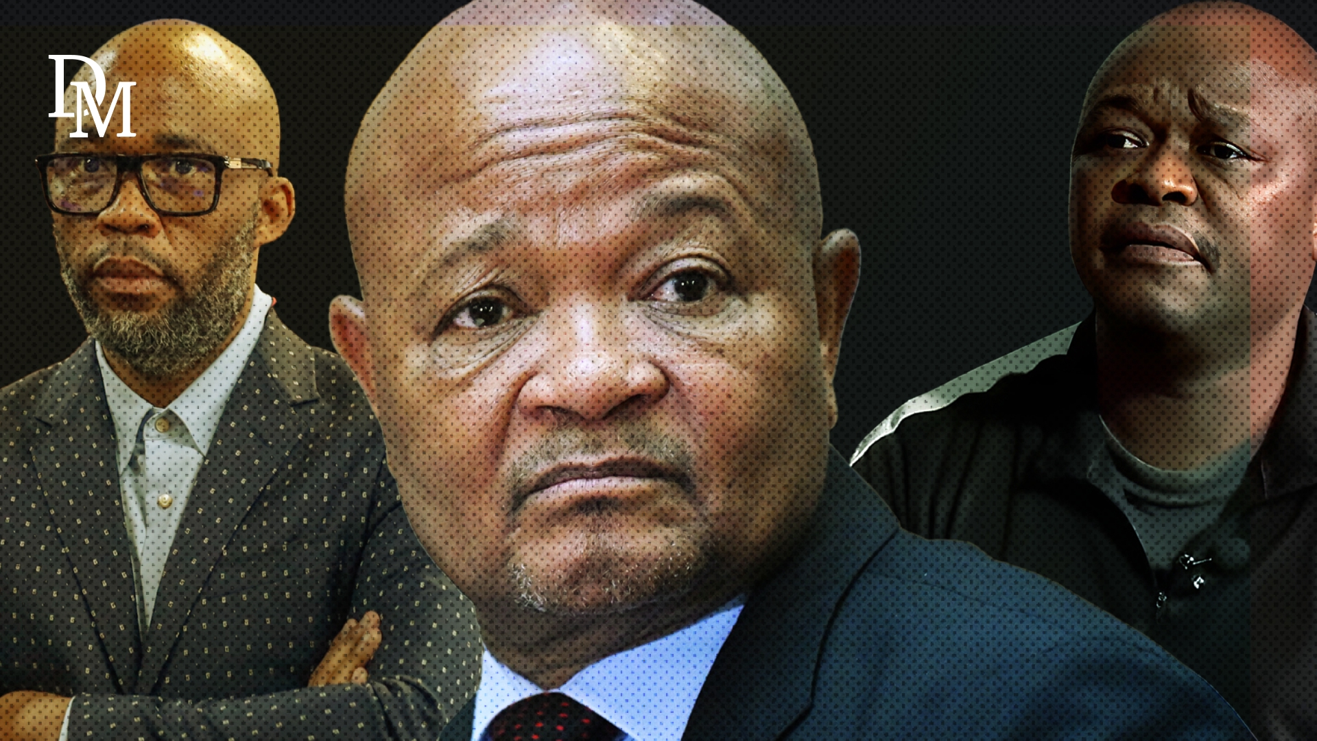 Vusimuzi “Cat” Matlala, Senzo Mchunu, Brown Mogotsi (Illustrative image: Daily Maverick)