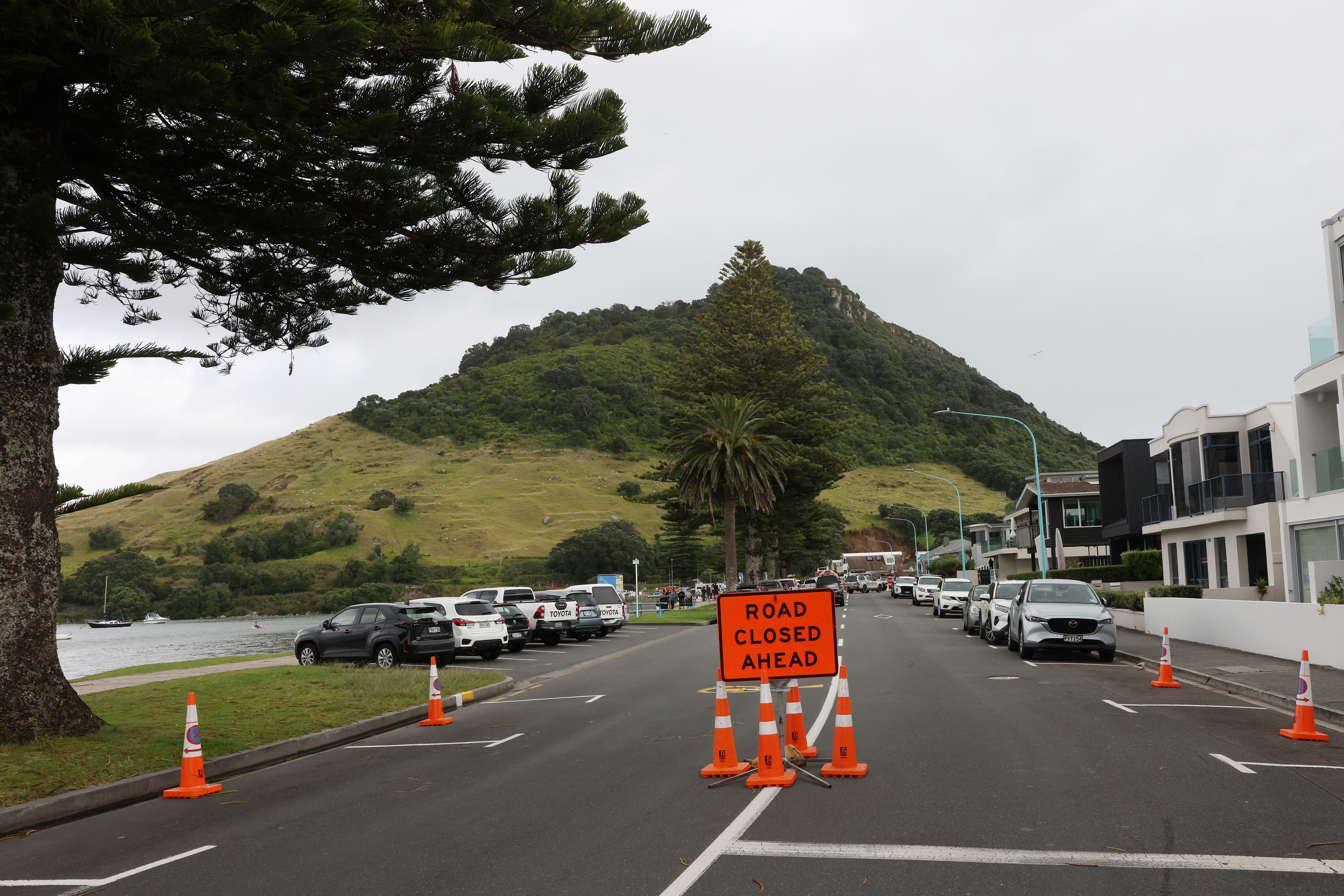 Search For Survivors Continues At Mount Maunganui