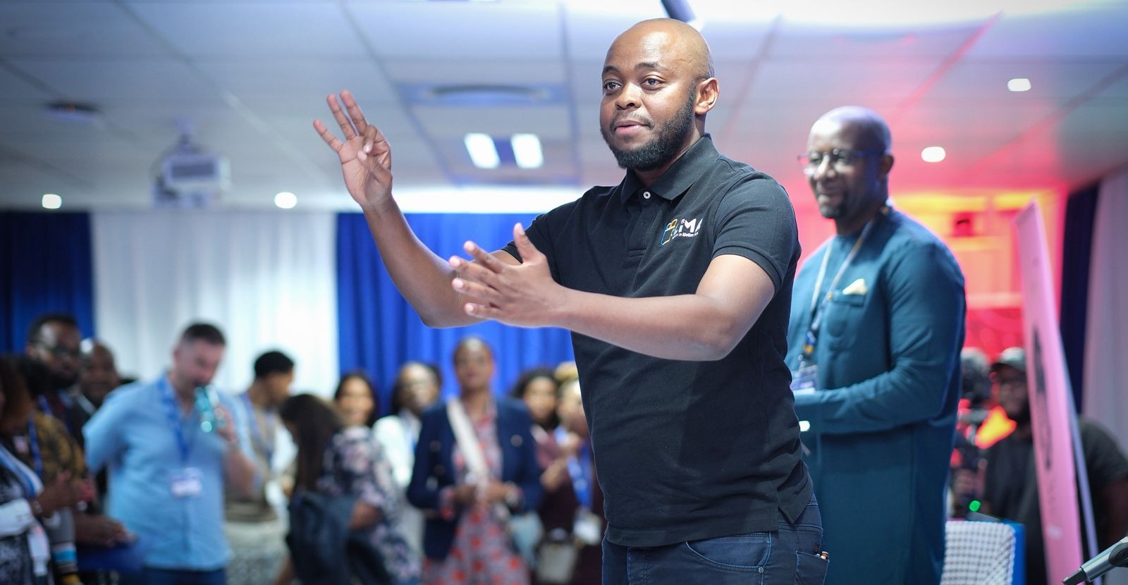 LiMA founder and CEO Thato Moraka at the launch of The Creative Universe in partnership with Henley Business School Africa.