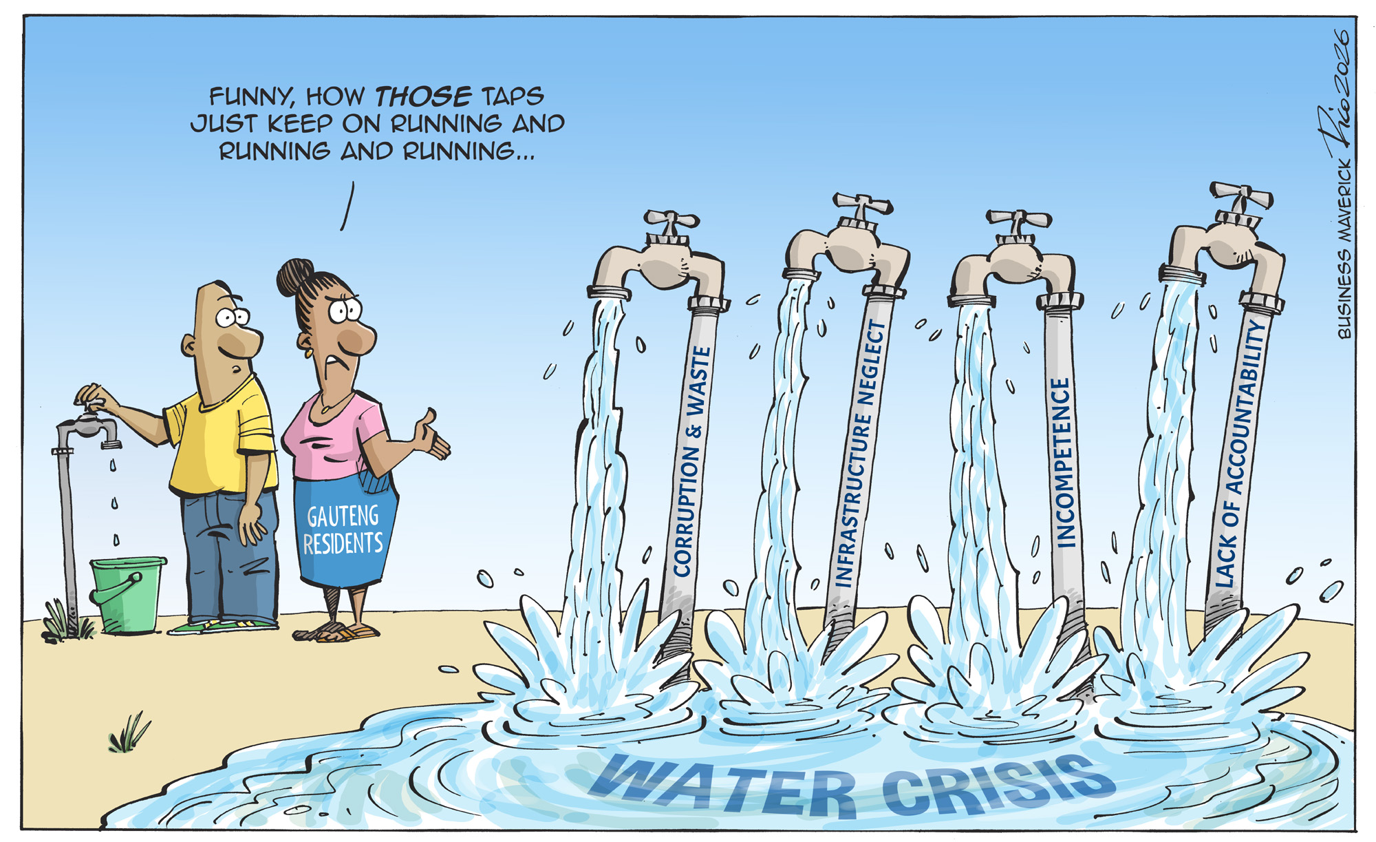 When the real leaks aren’t in the pipes