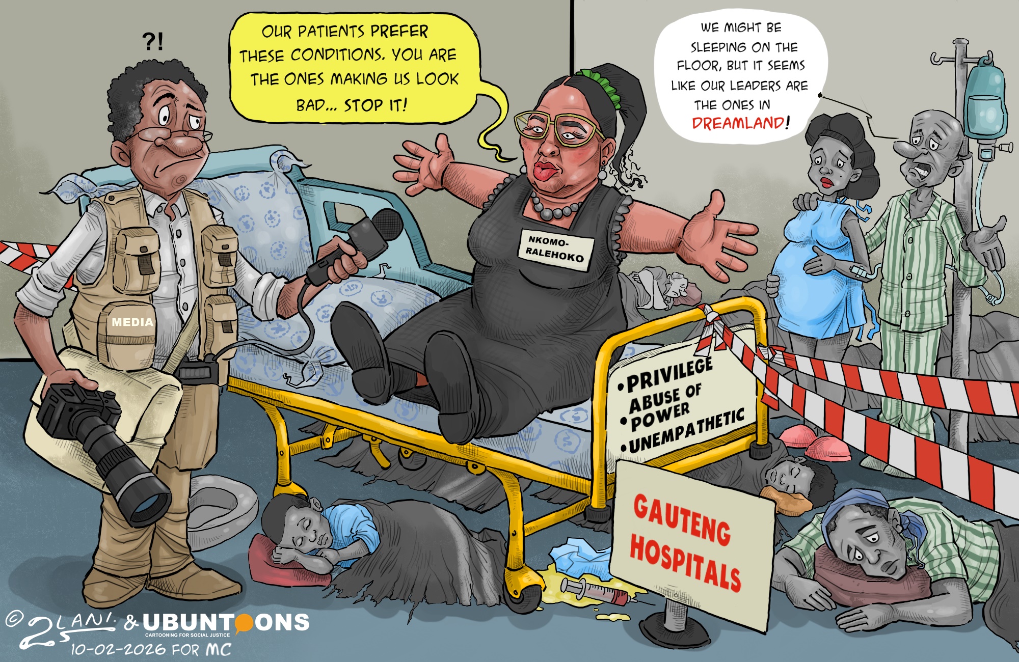 Dear patients, the floor is yours!