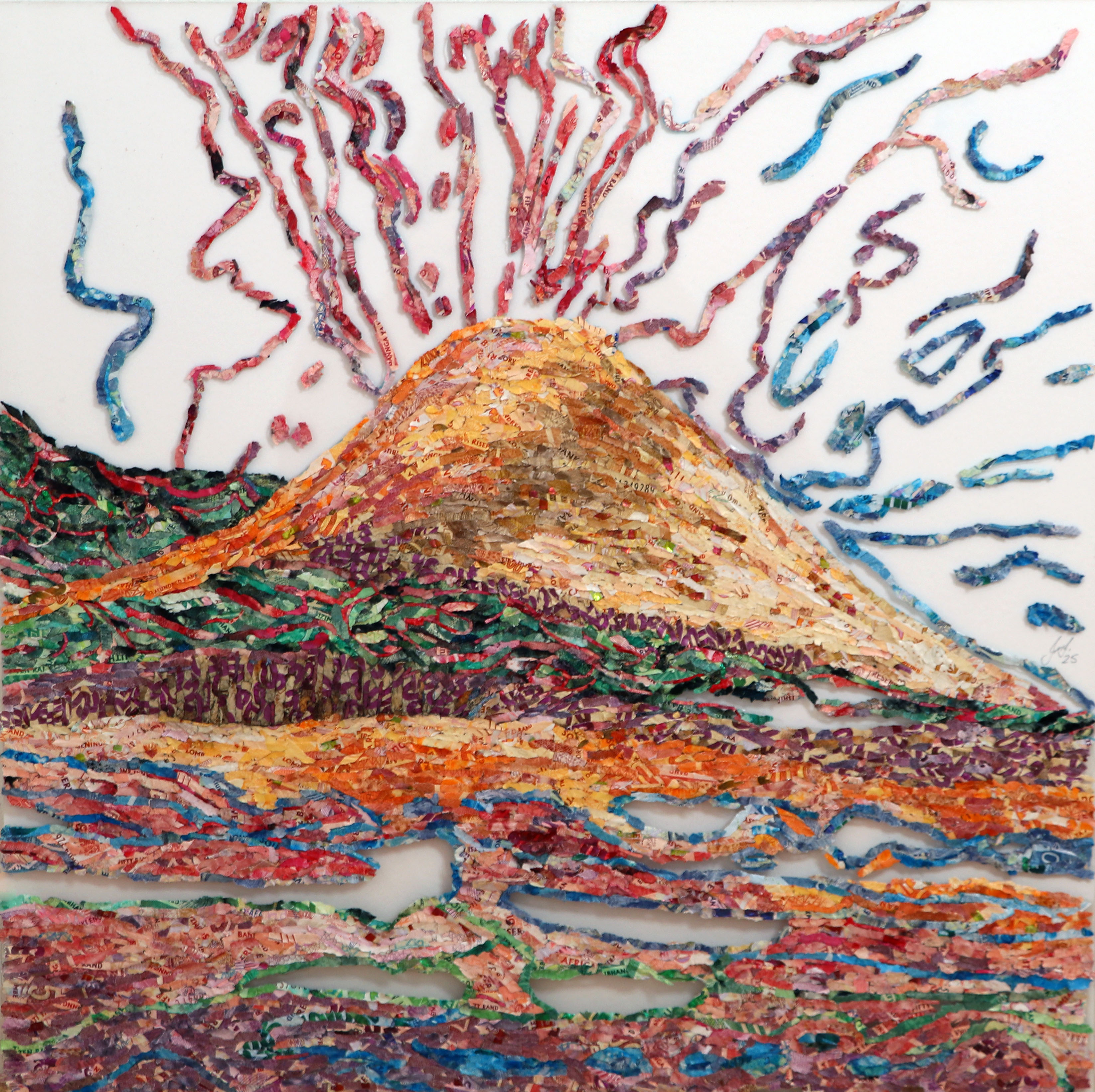 Jacki McInnes Pow (After Warhols Versuvius). (Photo: supplied)