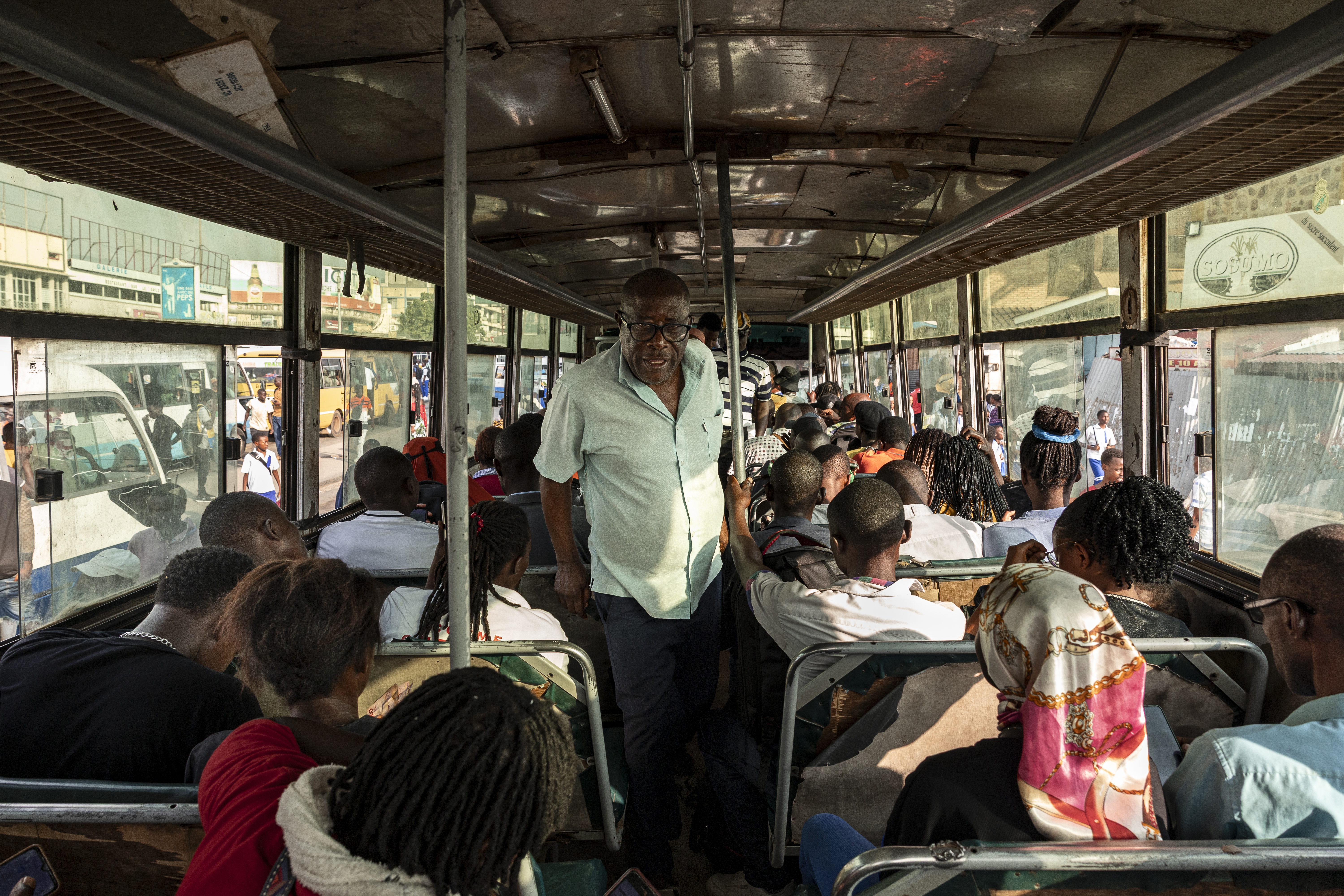 Commuters board a bus at Bujumbura Central Bus Station, in Bujumbura, Burundi, 30 January 2026. Bujumbura, the economic capital of the East African nation, is faced with recurring fuel supply disruptions due in part to the deteriorating security situation in eastern Democratic Republic of Congo after the capture of the city of Uvira by M23 movement rebels, which severed one of the main informal supply routes used by the residents of Bujumbura to procure fuel.  EPA/MICHEL LUNANGA