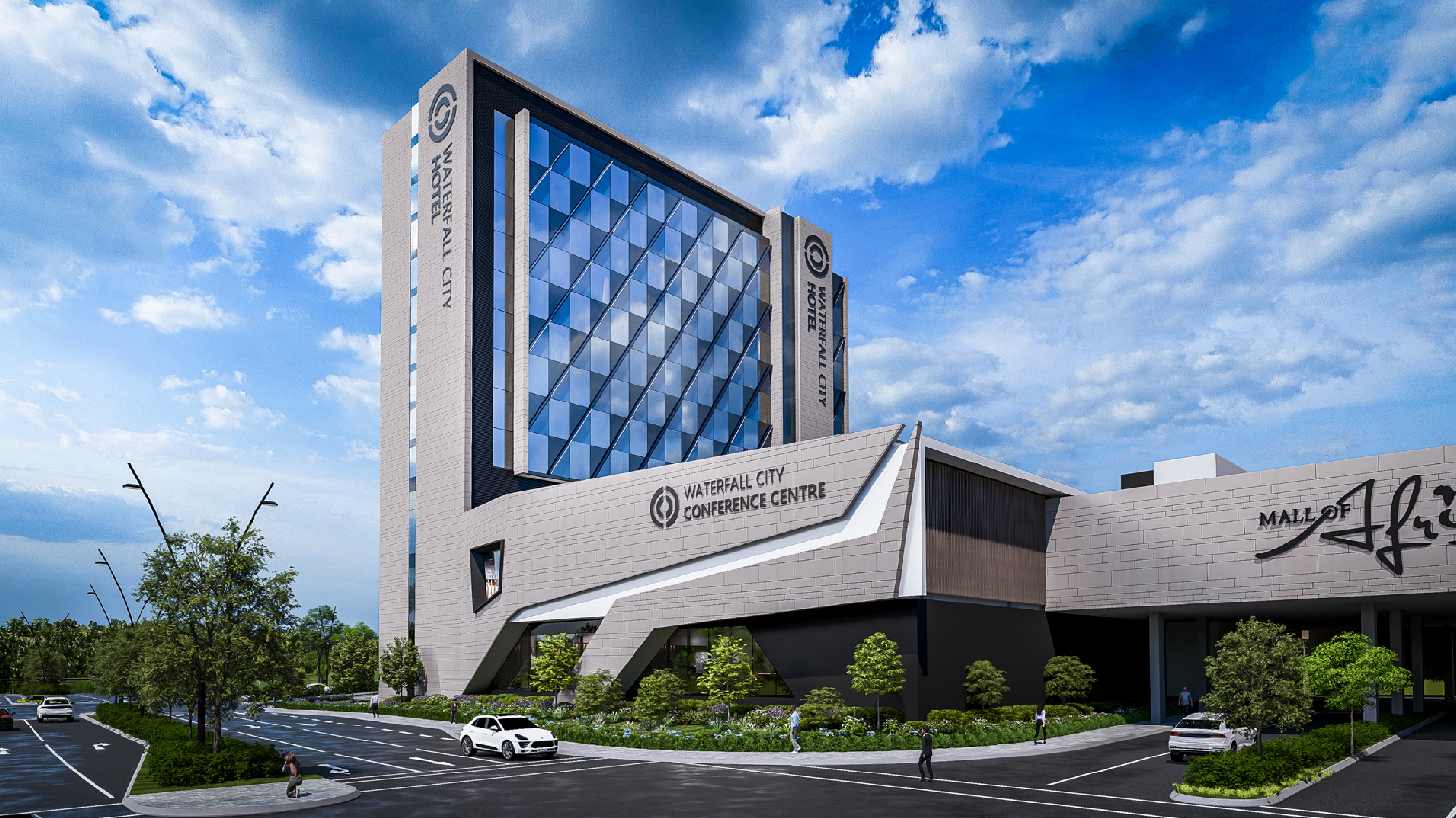 A R750 million new development of a Conference Centre and Hotel unveiled in Waterfall