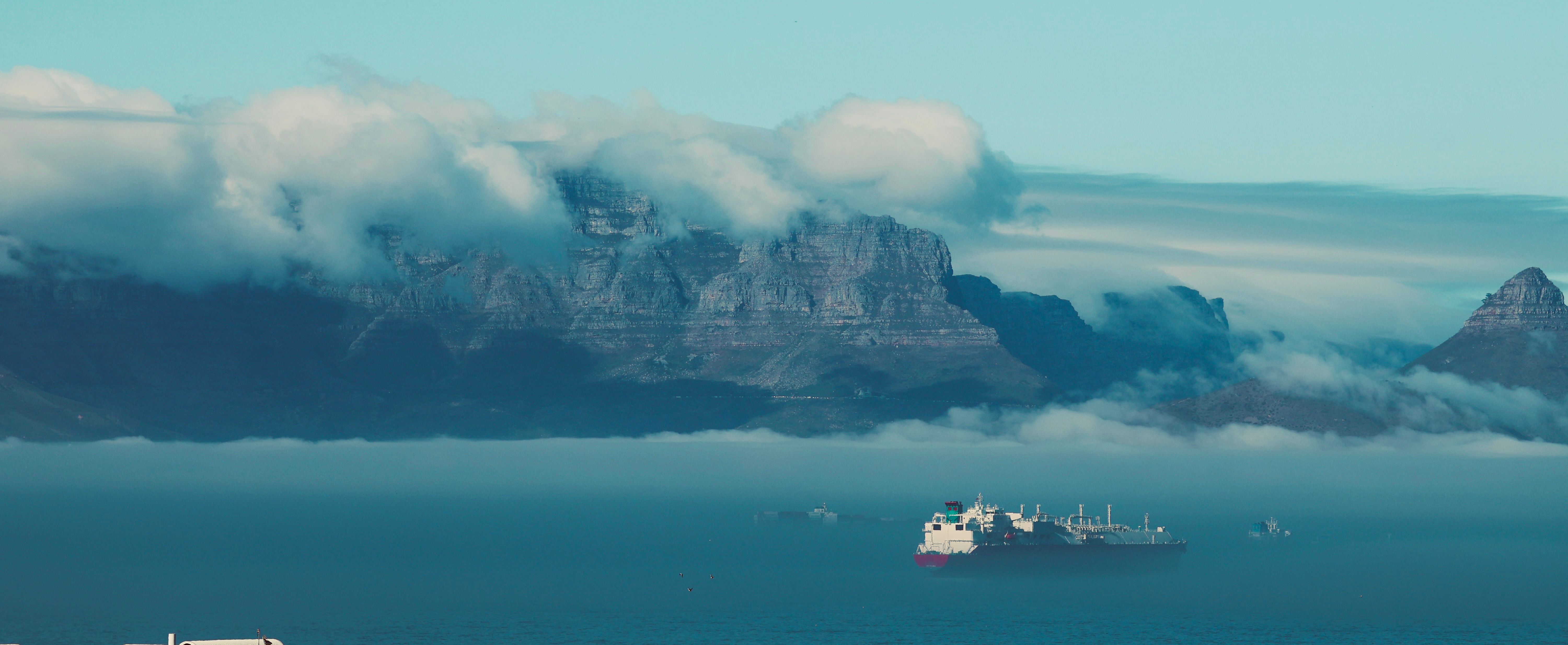 Magical misty Table Bay. Photographer: Christa Rossouw