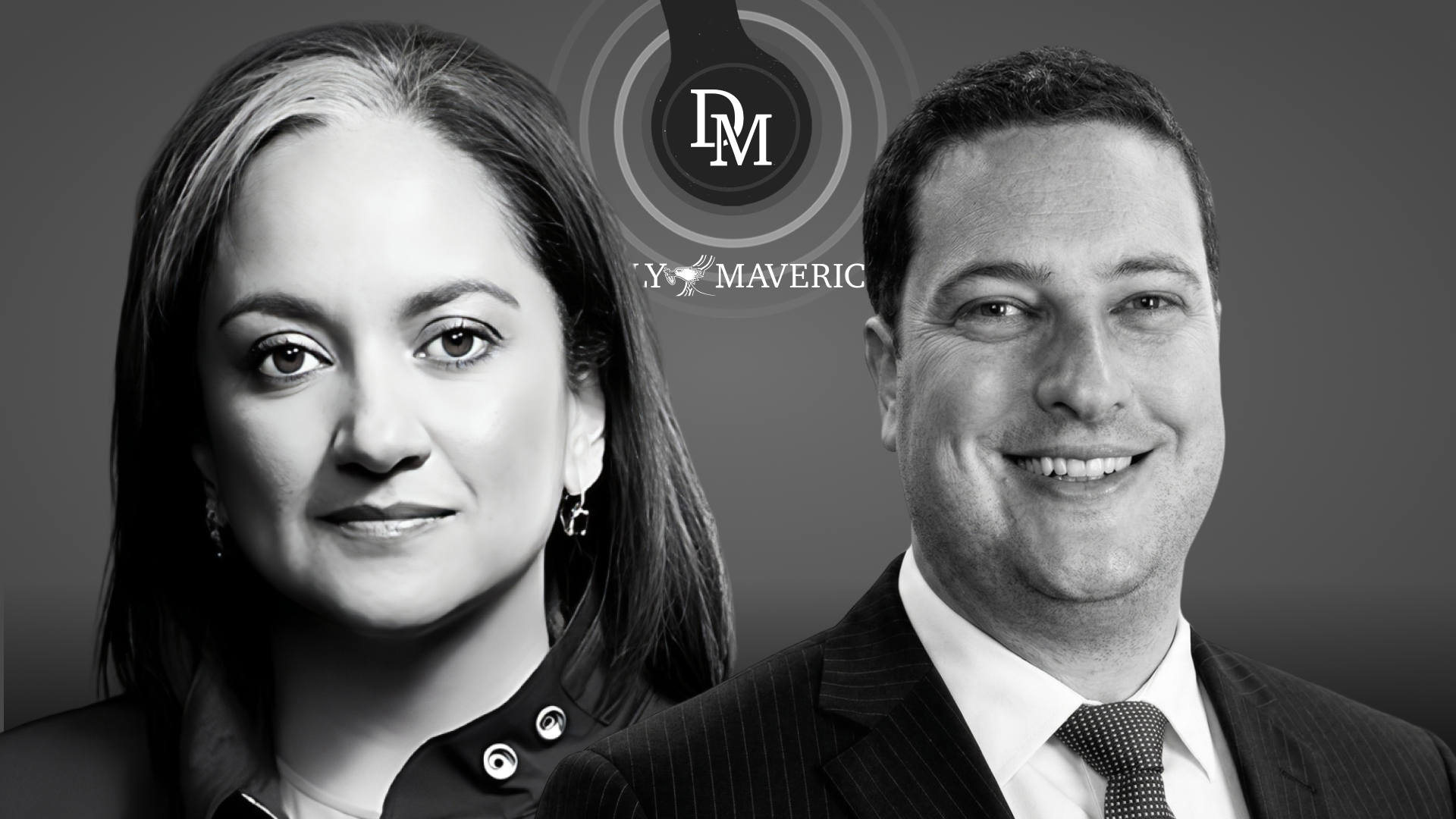 Ferial Haffajee | Geordin Hill-Lewis (Illustration: Daily Maverick)