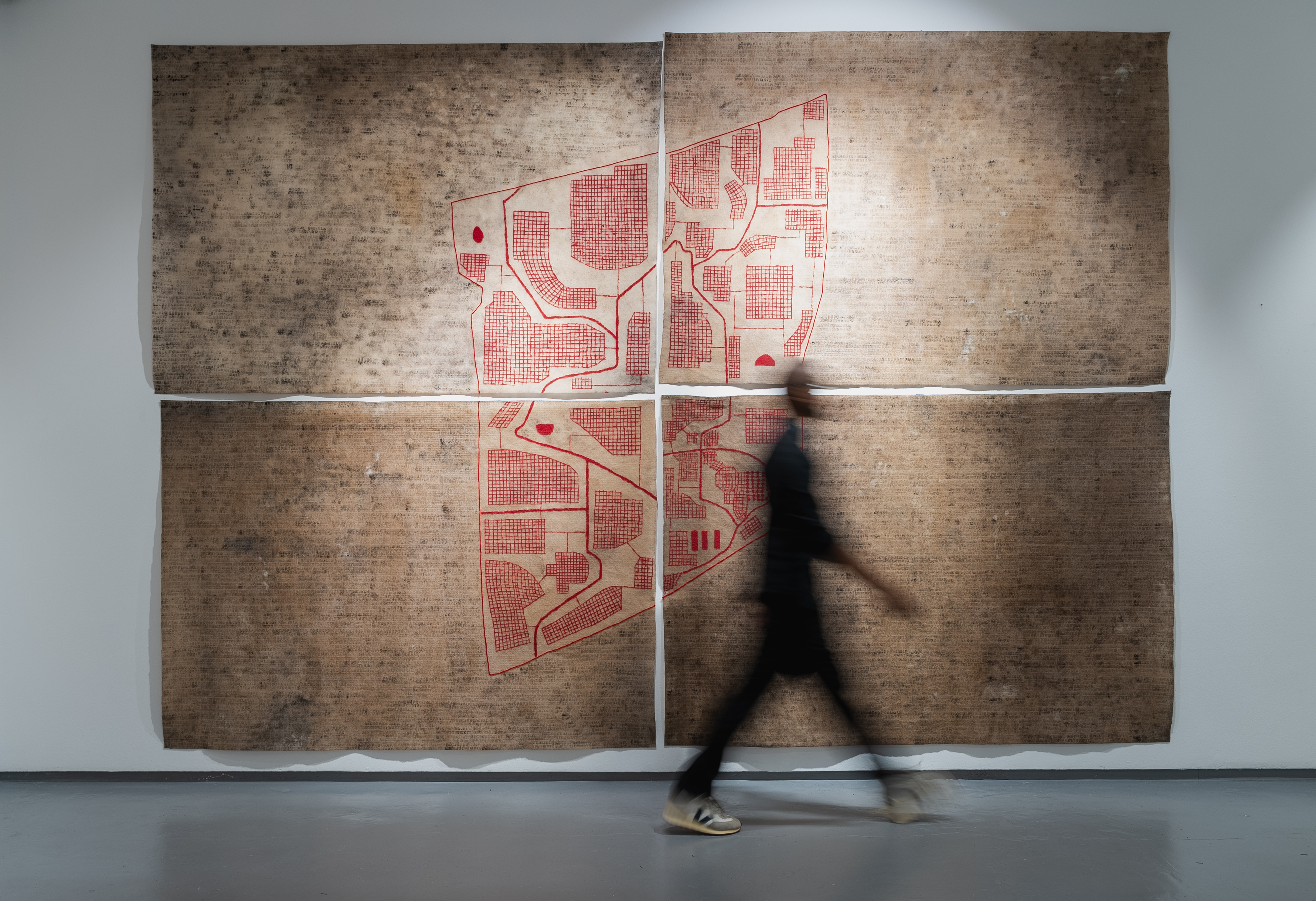 'When We Travel, Where Do We Settle' by Wezile Harmans. Photo: Lehlohonolo Ndlovu.