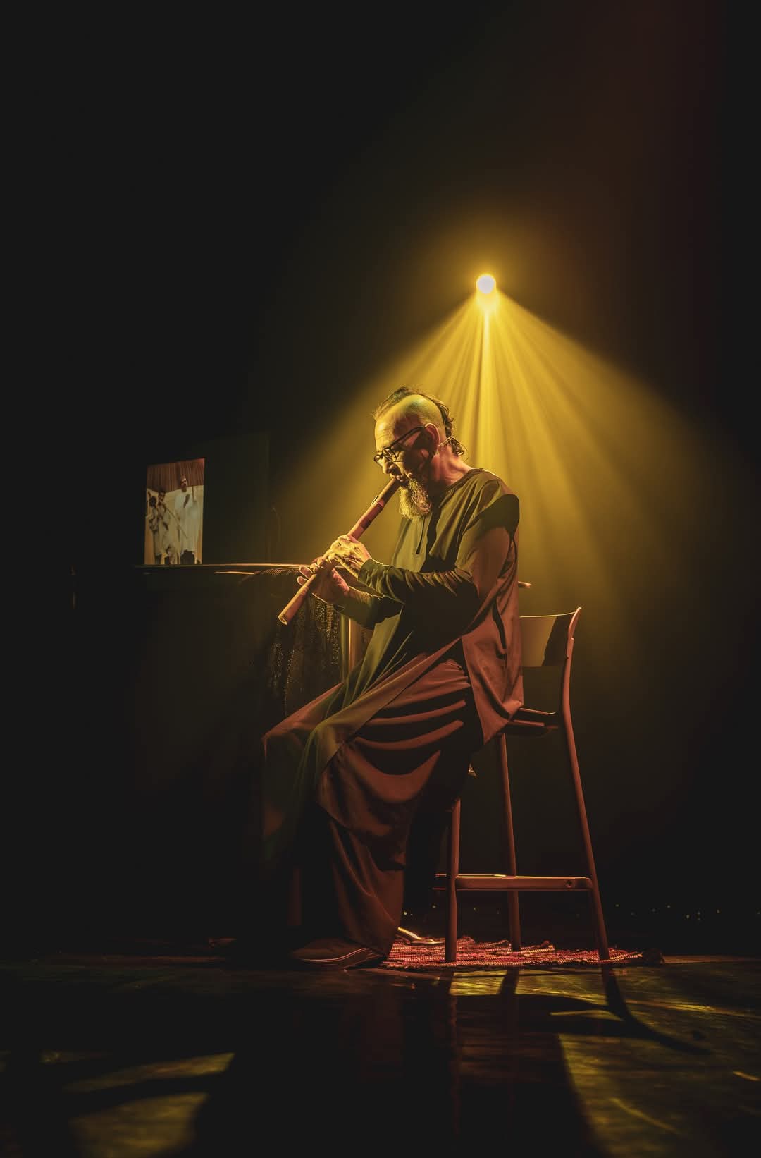 Musician Hilton Schilder. (Photo: Myles Lentin)