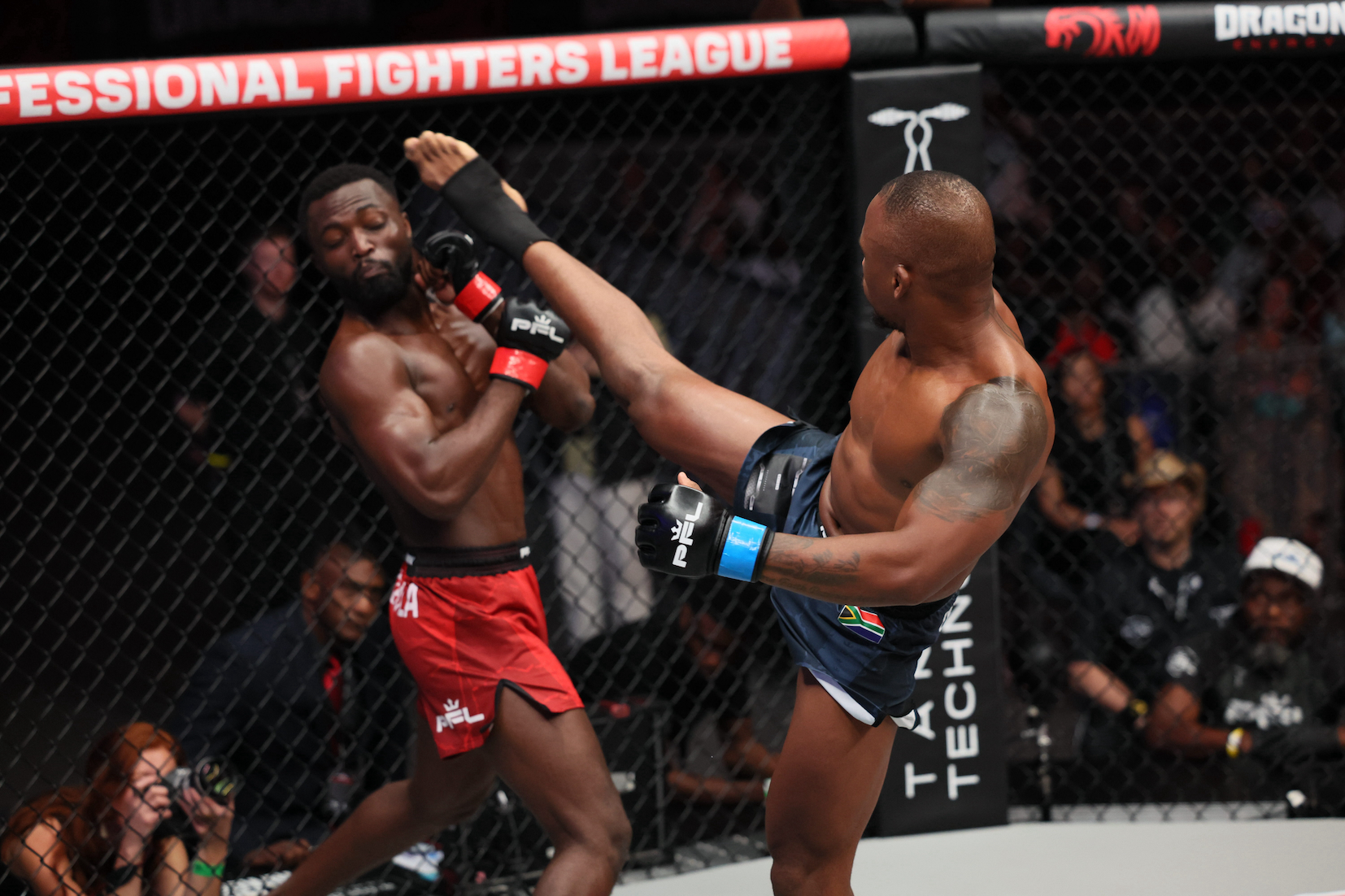 Professional Fighters League’s second chapter in Africa begins with raucous Pretoria fight night
