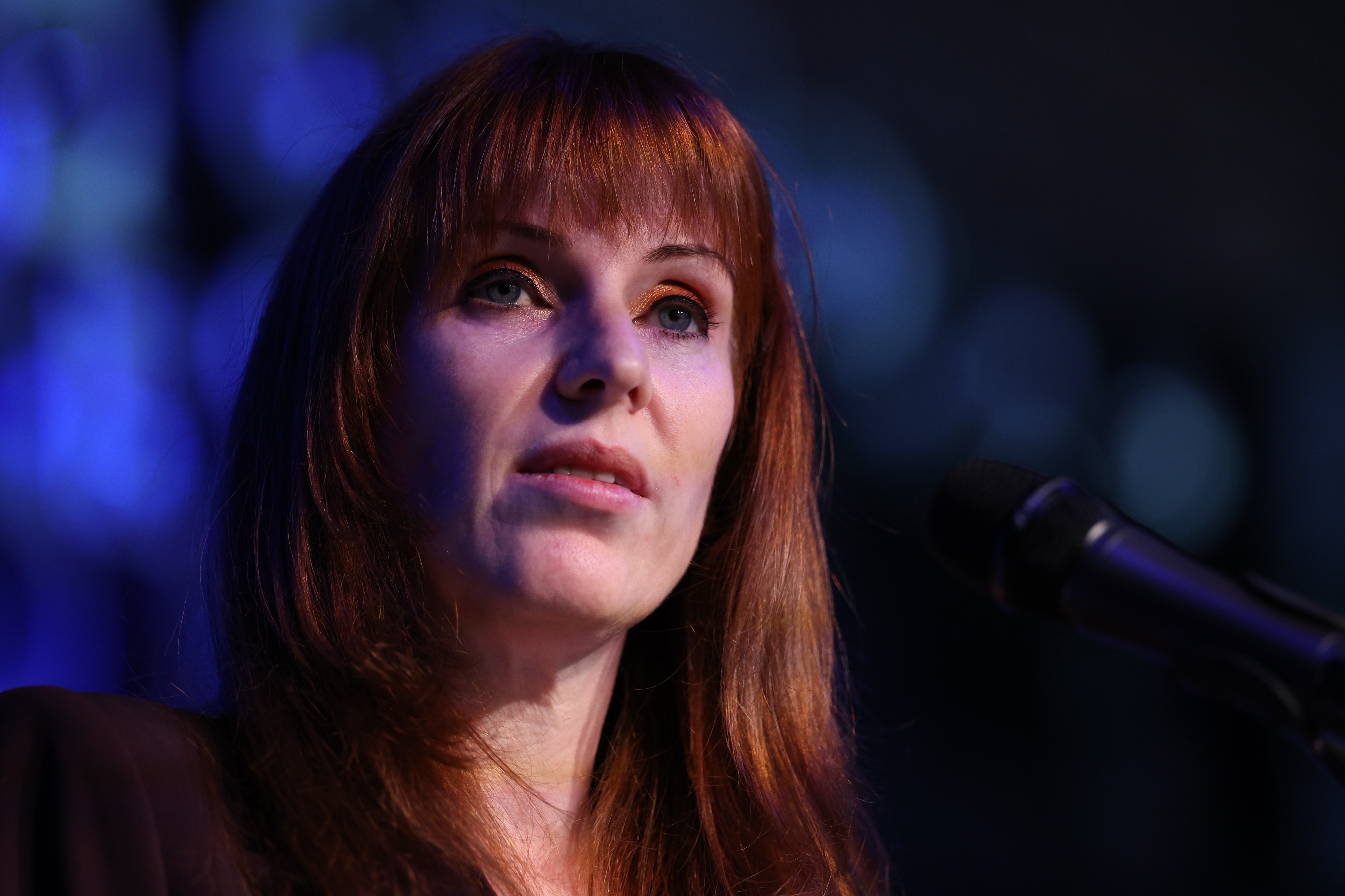Labour MP for Ashton-under-Lyne Angela Rayner speaks at the Night Time Economy Summit in Liverpool, Britain, 12 February 2026. EPA/ADAM VAUGHAN