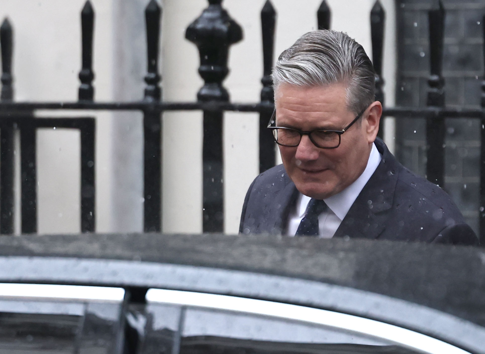 Britain's Prime Minister Keir Starmer departs for the State Opening of Parliament from Downing Street in London, Britain, 13 May 2026. The State Opening of Parliament is a ceremonial event, which formally marks the start of the new parliamentary session and sets out the government's agenda for the coming year.  EPA/NEIL HALL