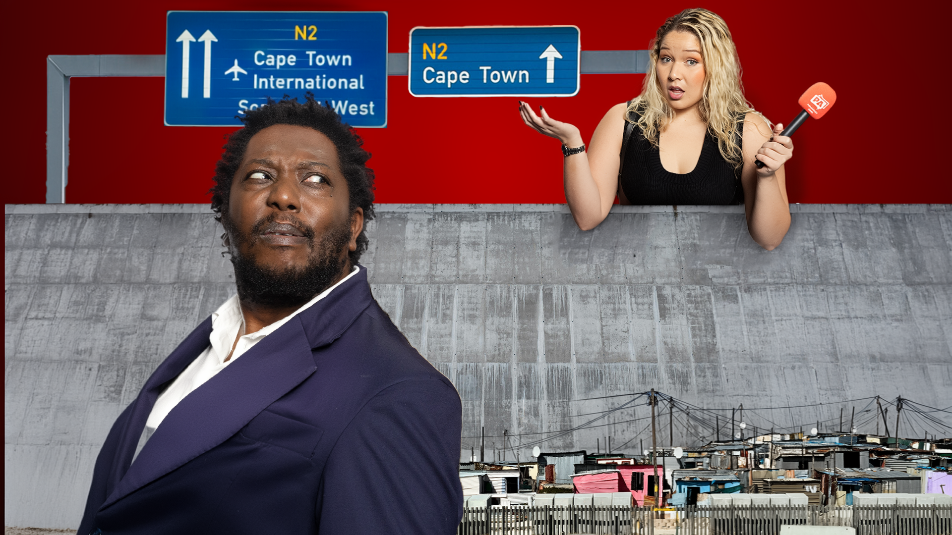 The Cape Town N2 highway, notorious for violent crime, is set to receive a R114-million ‘safety’ intervention, raising questions about its true purpose. (CTwall-politicallyaweh)