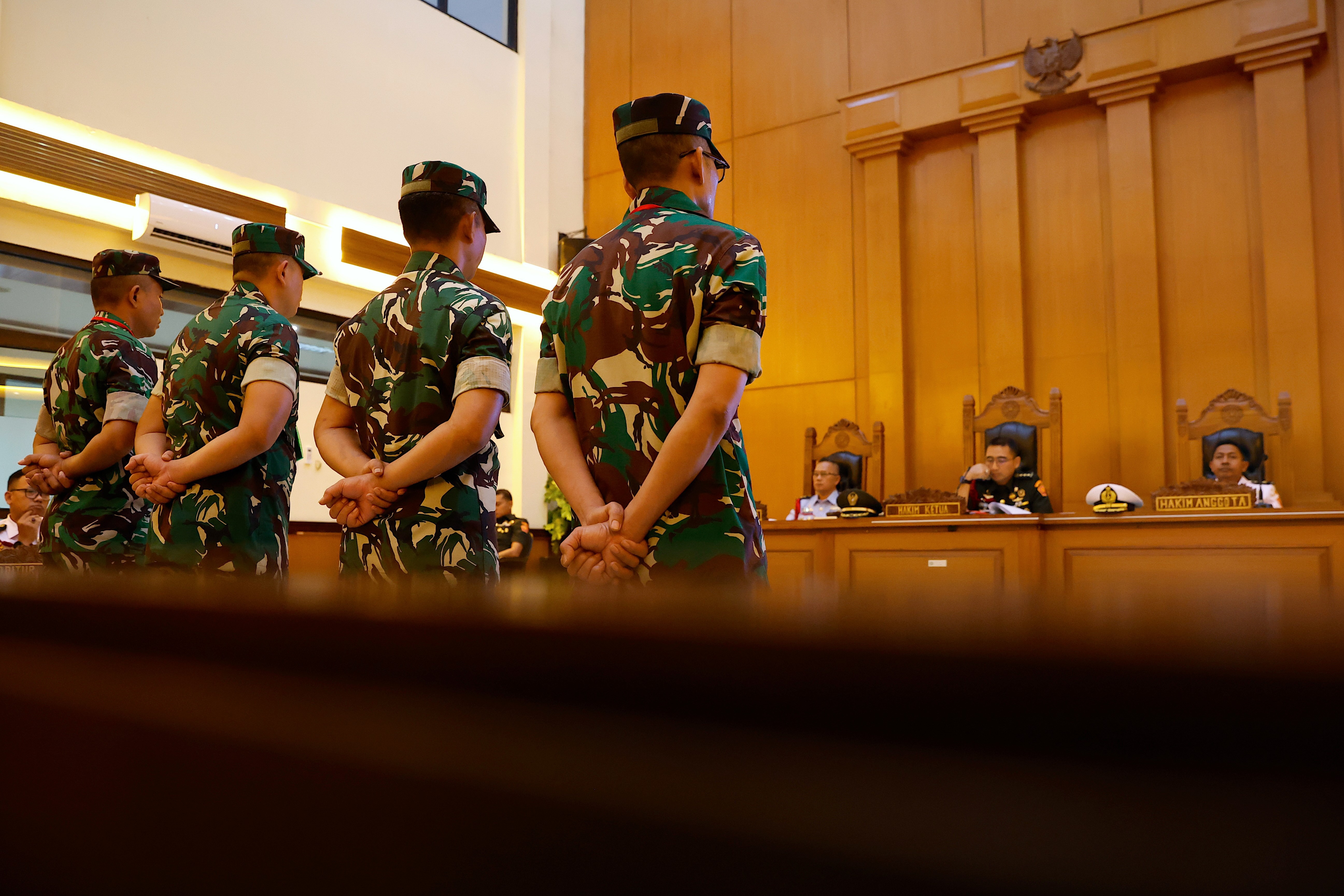 Indonesian military court jails four officers involved in acid attack on rights activist