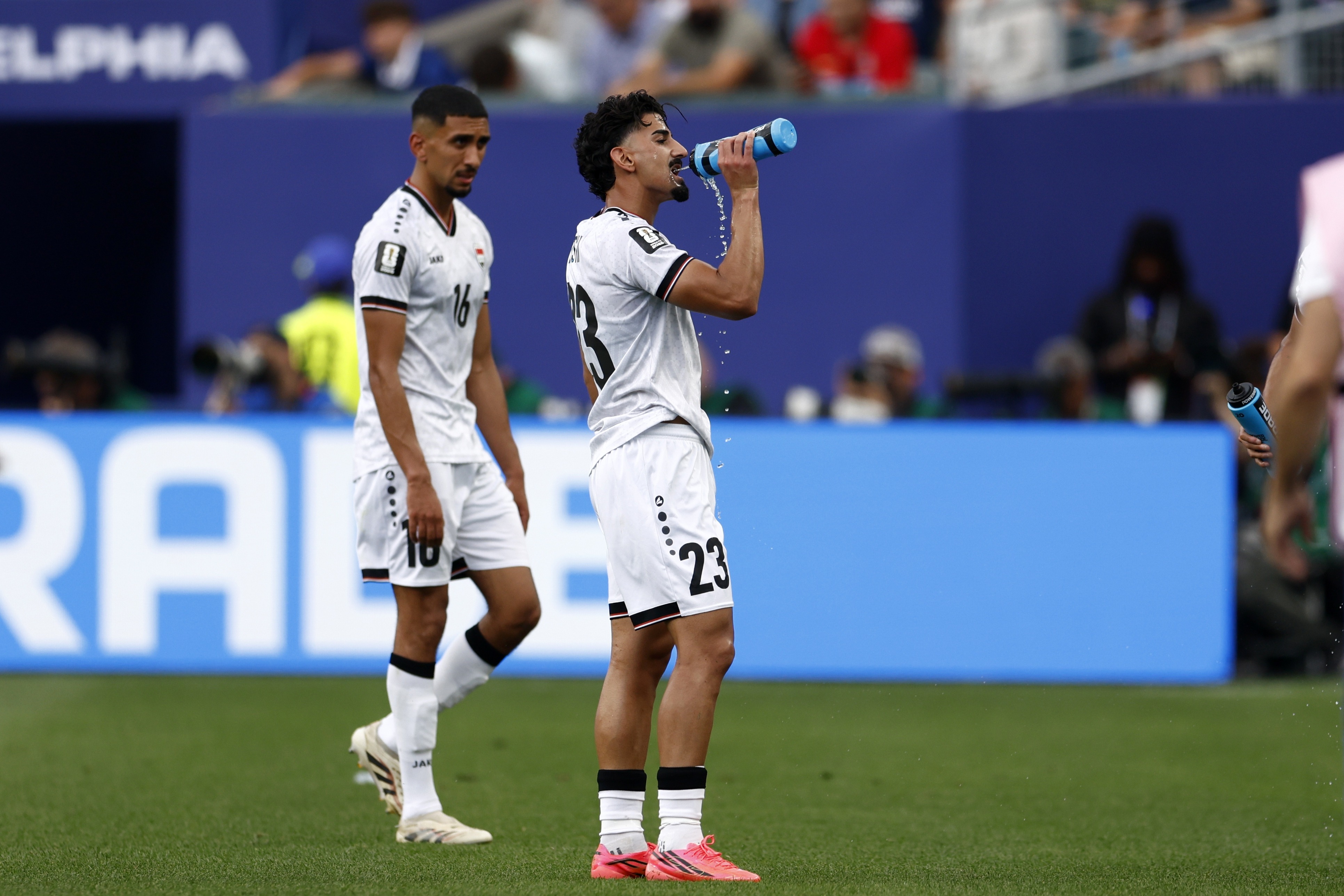 Infantino says World Cup hydration breaks purely sporting, not commercial