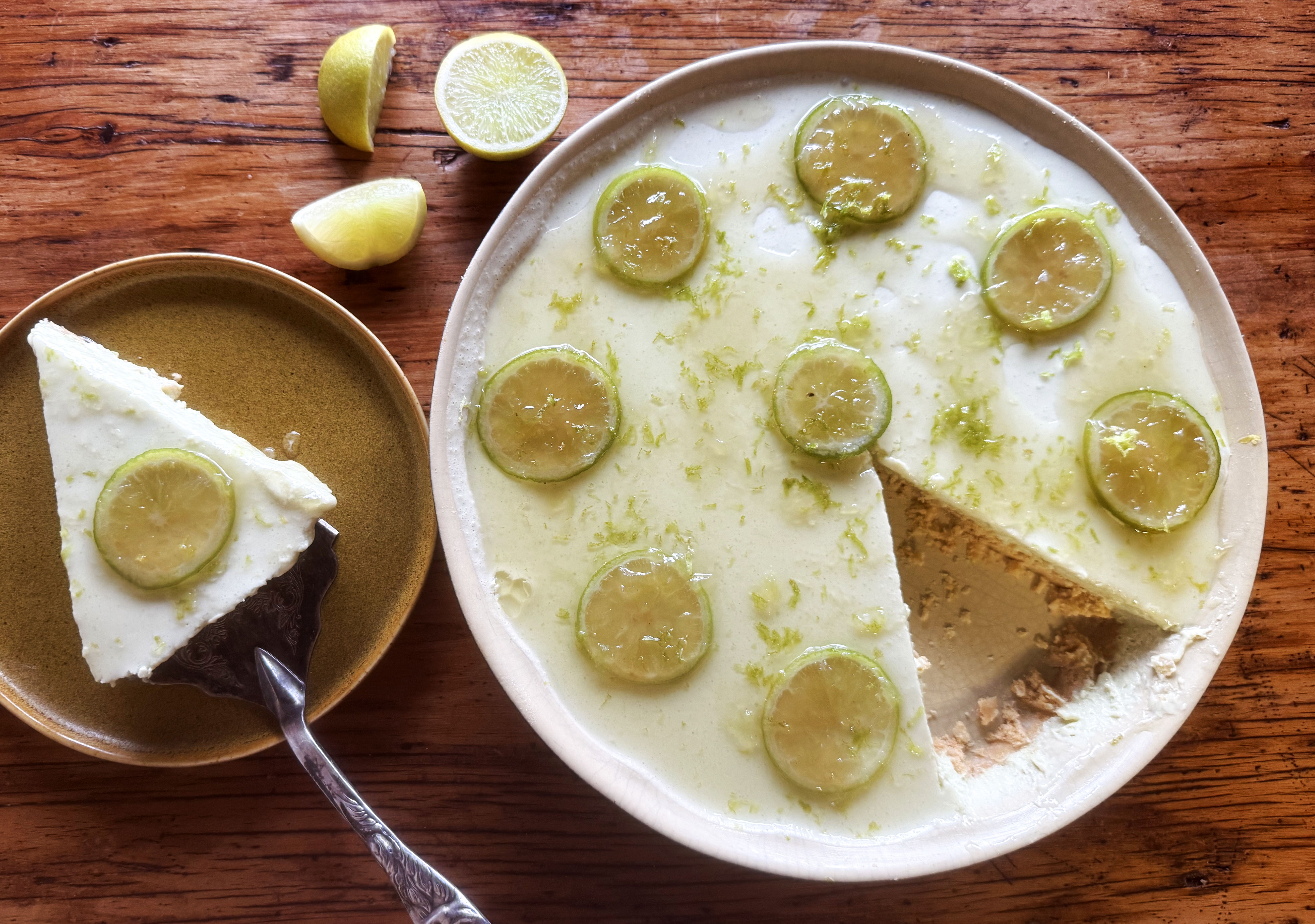 WHAT’S COOKING: Lime fridge tart with a nutty crust
