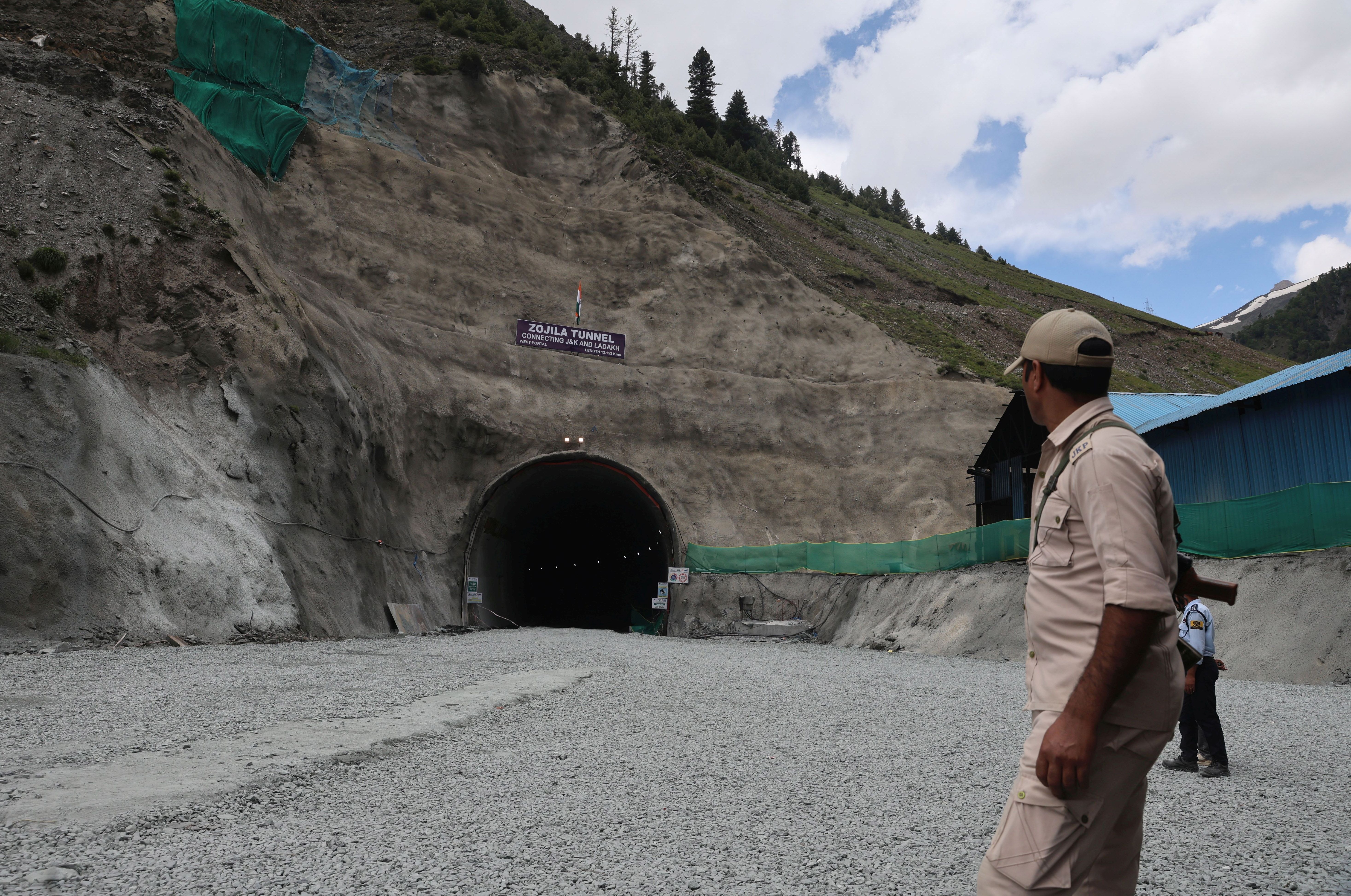 At least 15 Indian workers trapped after tunnel blast kills 10
