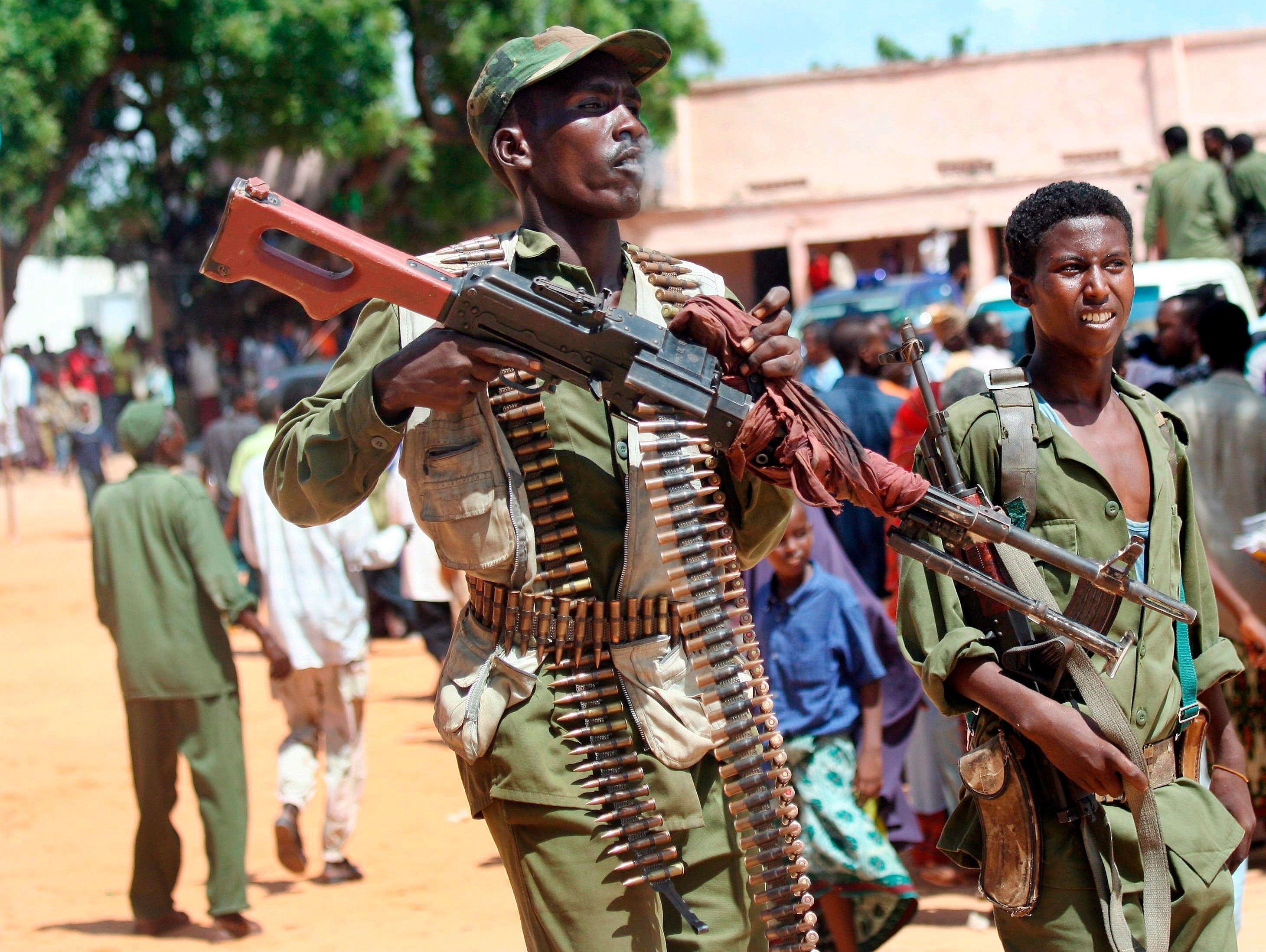 Somalia federal troops and armed opposition clash in Baidoa, with civilian toll reported