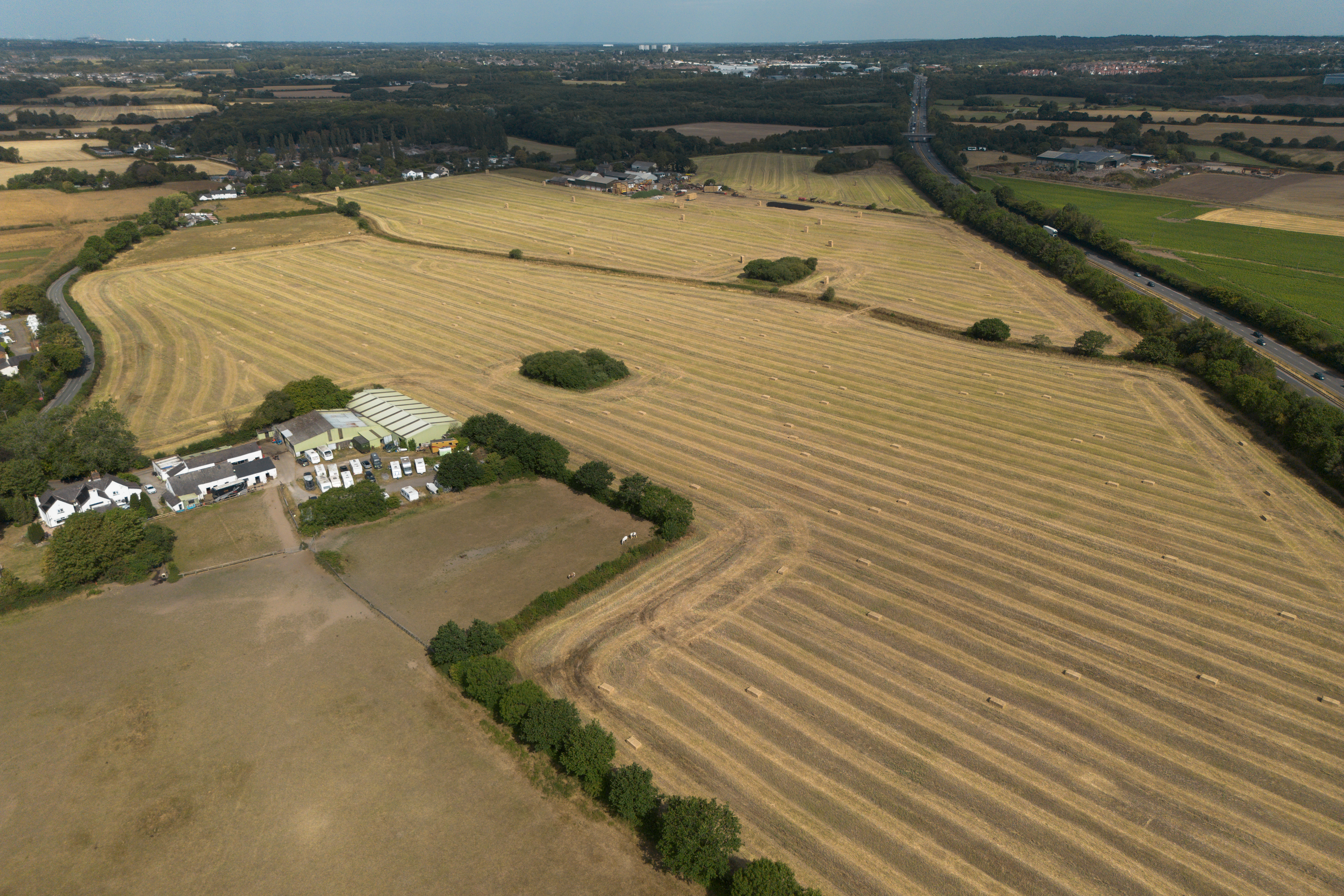 Drought and heat drive Britain toward worst cereal harvest in four decades