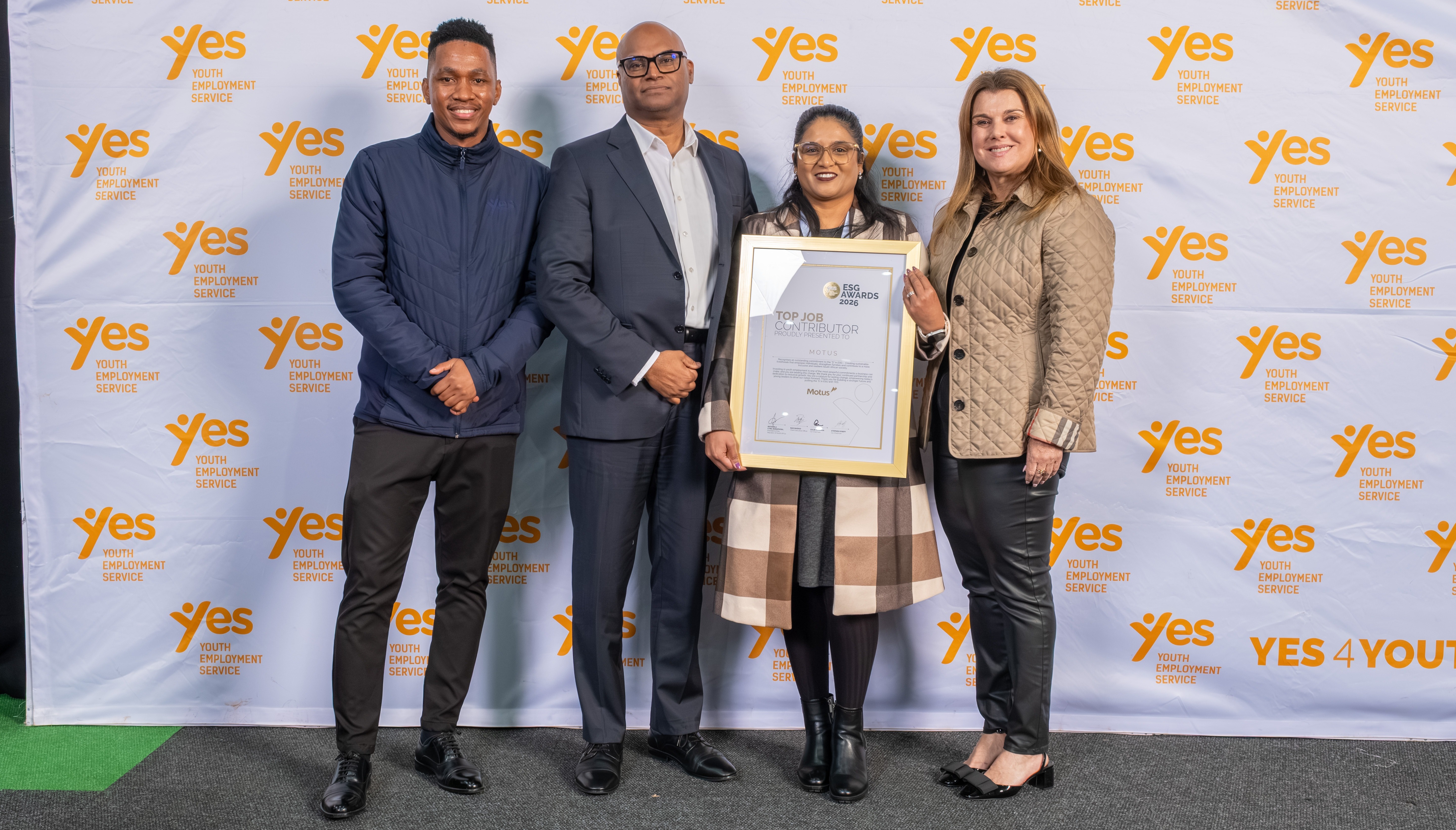 Motus and YES mark six years of driving youth employment across South Africa’s automotive
