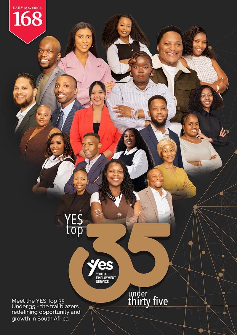 Cover of the YES Top 35 Under 35 supplement