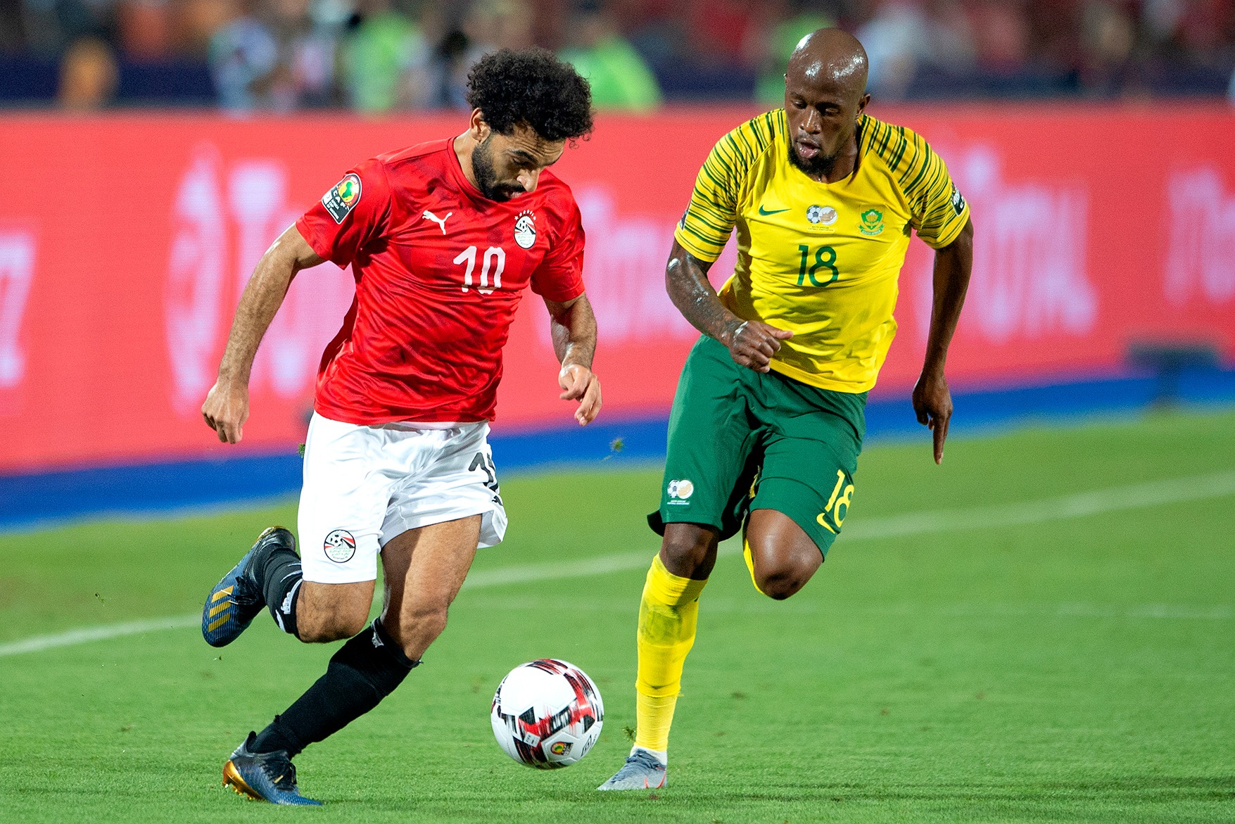 Egypt star Mohamed Salah was part of the team beaten by South Africa in the 2019 Africa Cup of Nations round of 16. (Photo: Visionhaus / Gallo Images)