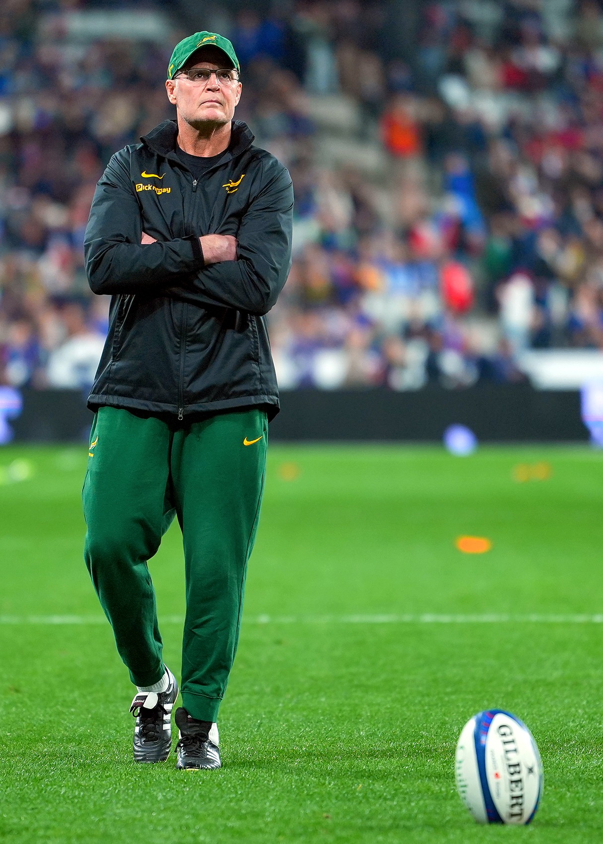 Bok coach Rassie Erasmus before their Autumn Nations Series 2025 match against France at Stade de France in Paris on 8 November 2025. (Photo: Franco Arland / Getty Images)