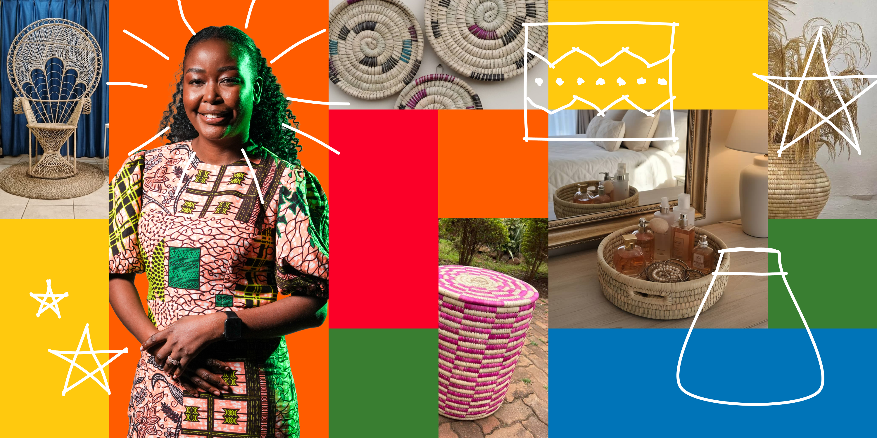 These handmade Malawian eco baskets are full of hopes and dreams