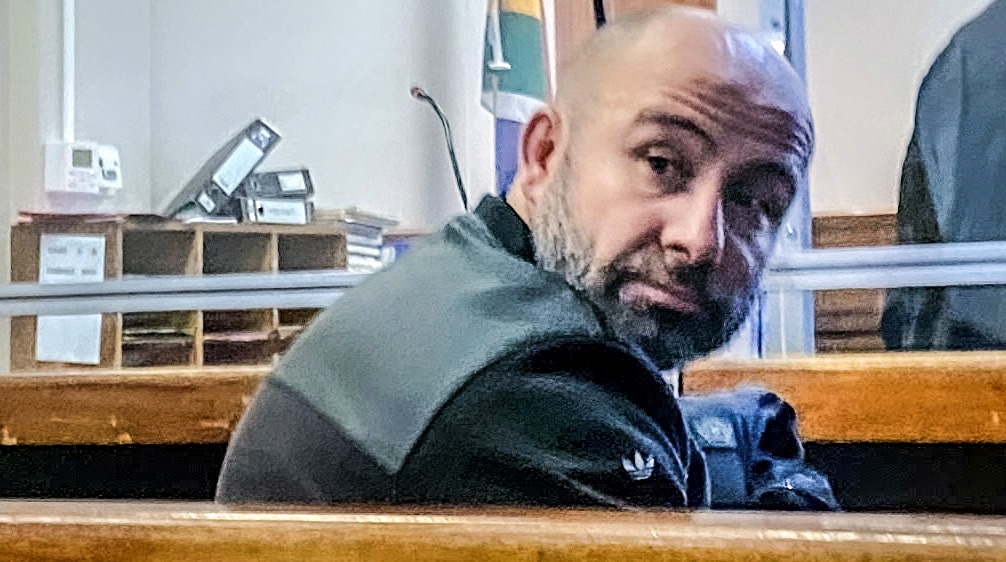 Stanislav Stamenov appears in the Wynberg Magistrates’ Court in Cape Town on 2 March. Originally from Bulgaria, he faces a prison sentence in Romania for drug trafficking, and up until recently, was offering his personal training services at a Cape Town gym. (Photo: Gallo Images)
