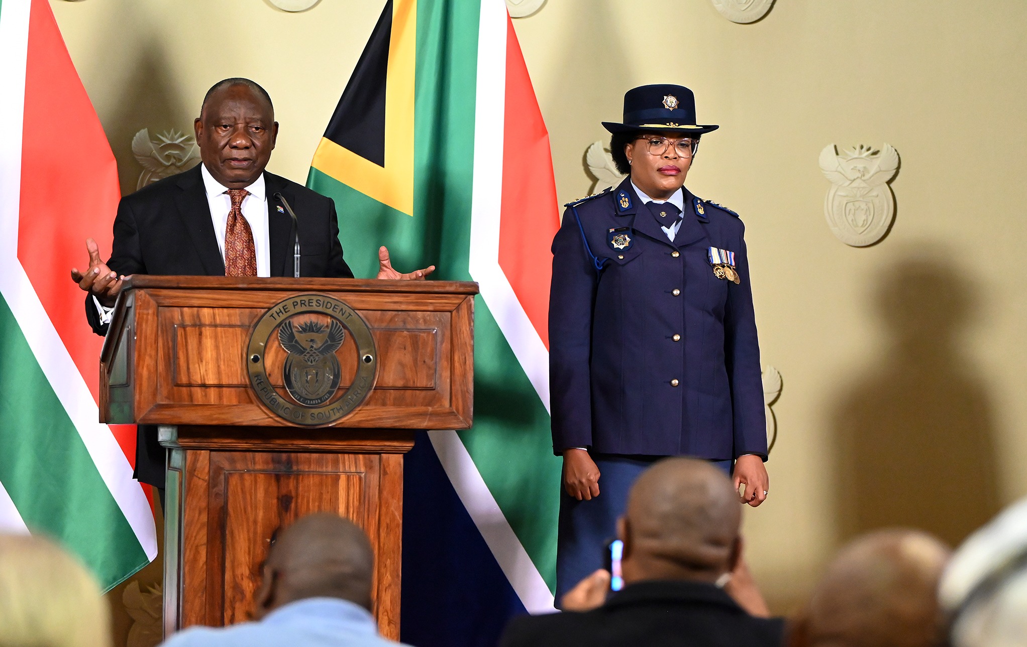 President appoints General Puleng Dimpane as acting police commissioner, to join acting police minister