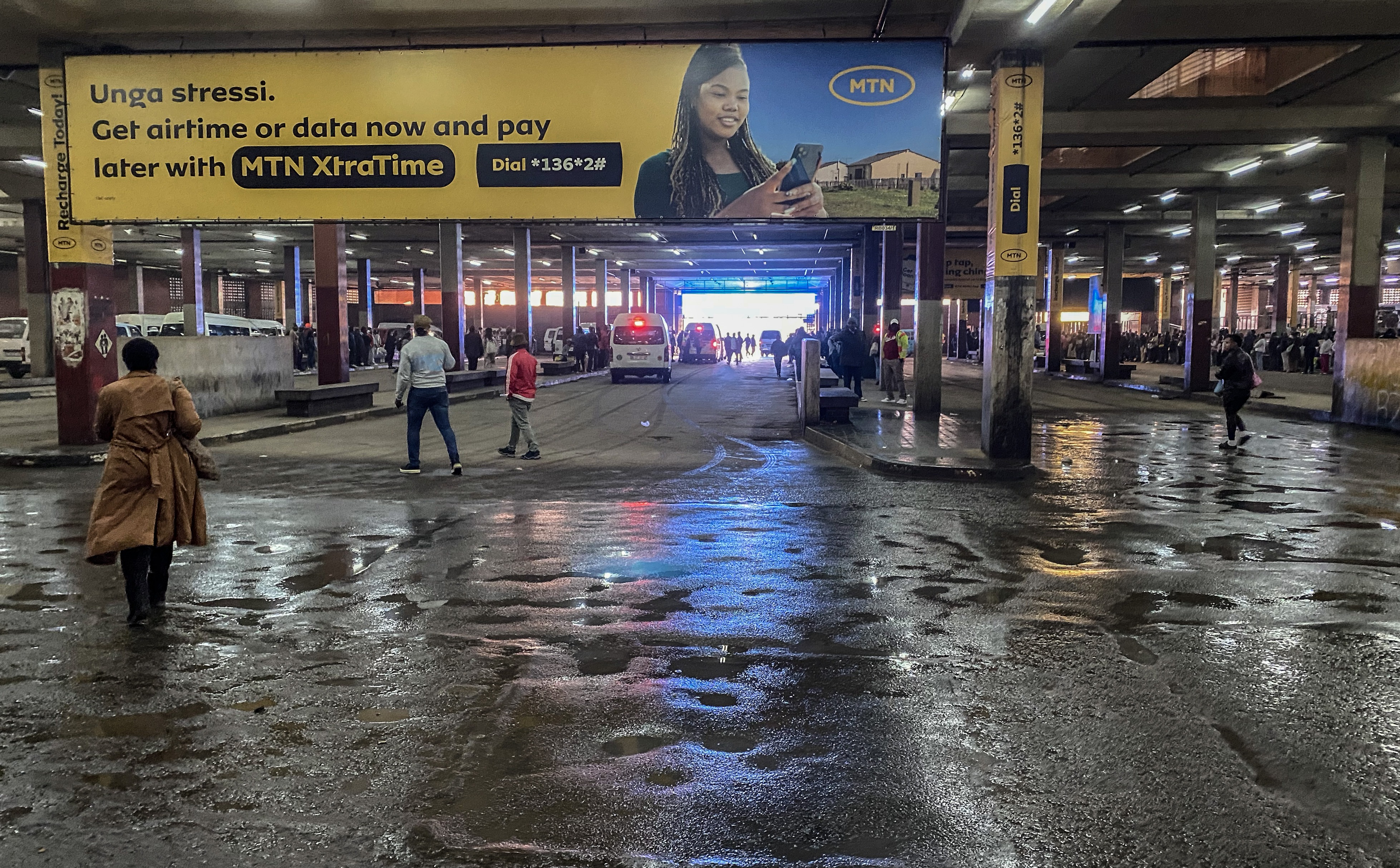 Bree Street Taxi Rank in ruins as nearby R516m transport hub lies empty
