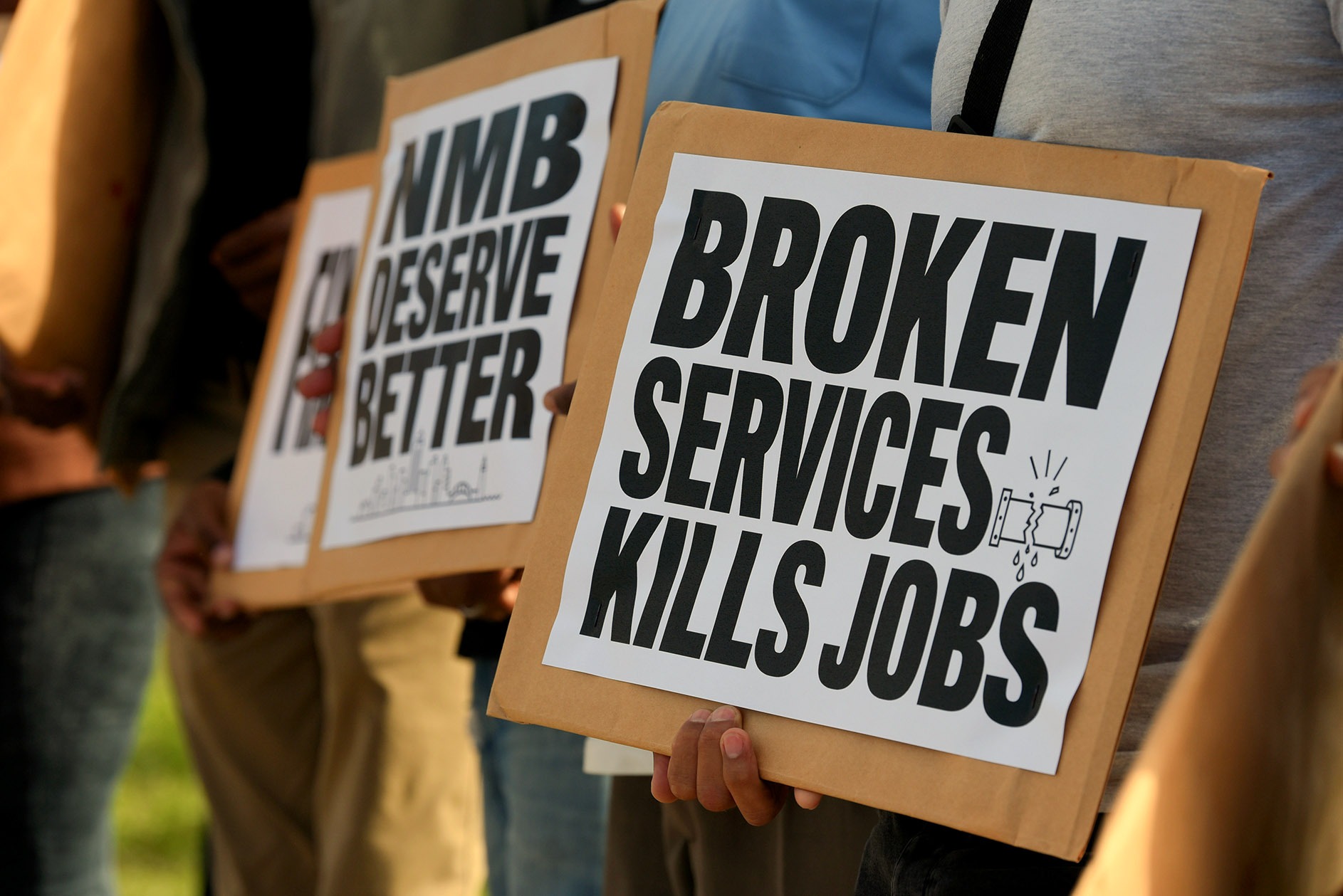 The Nelson Mandela Bay Civil Society Coalition staged a protest for better governance, insisting on competent leadership and urgent action to address the city’s crumbling infrastructure and service delivery issues.