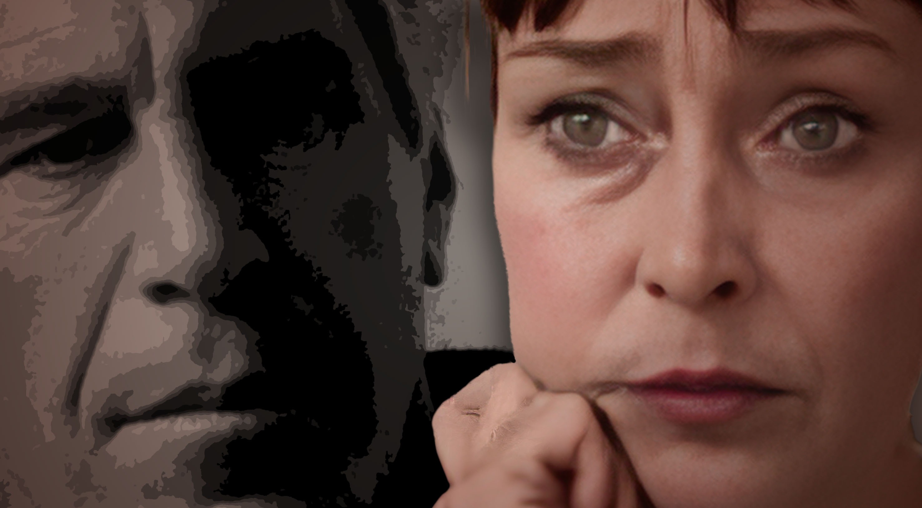 Illustrative image: Jeffrey Epstein. (Original photo: Rick Friedman / Getty Images) | Juliette Bryant. (Photo: Supplied)