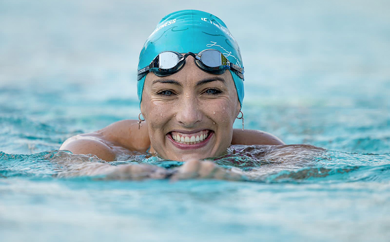 Tatjana Smith reunites with her gold-medal pool as AquaPark makes a splash