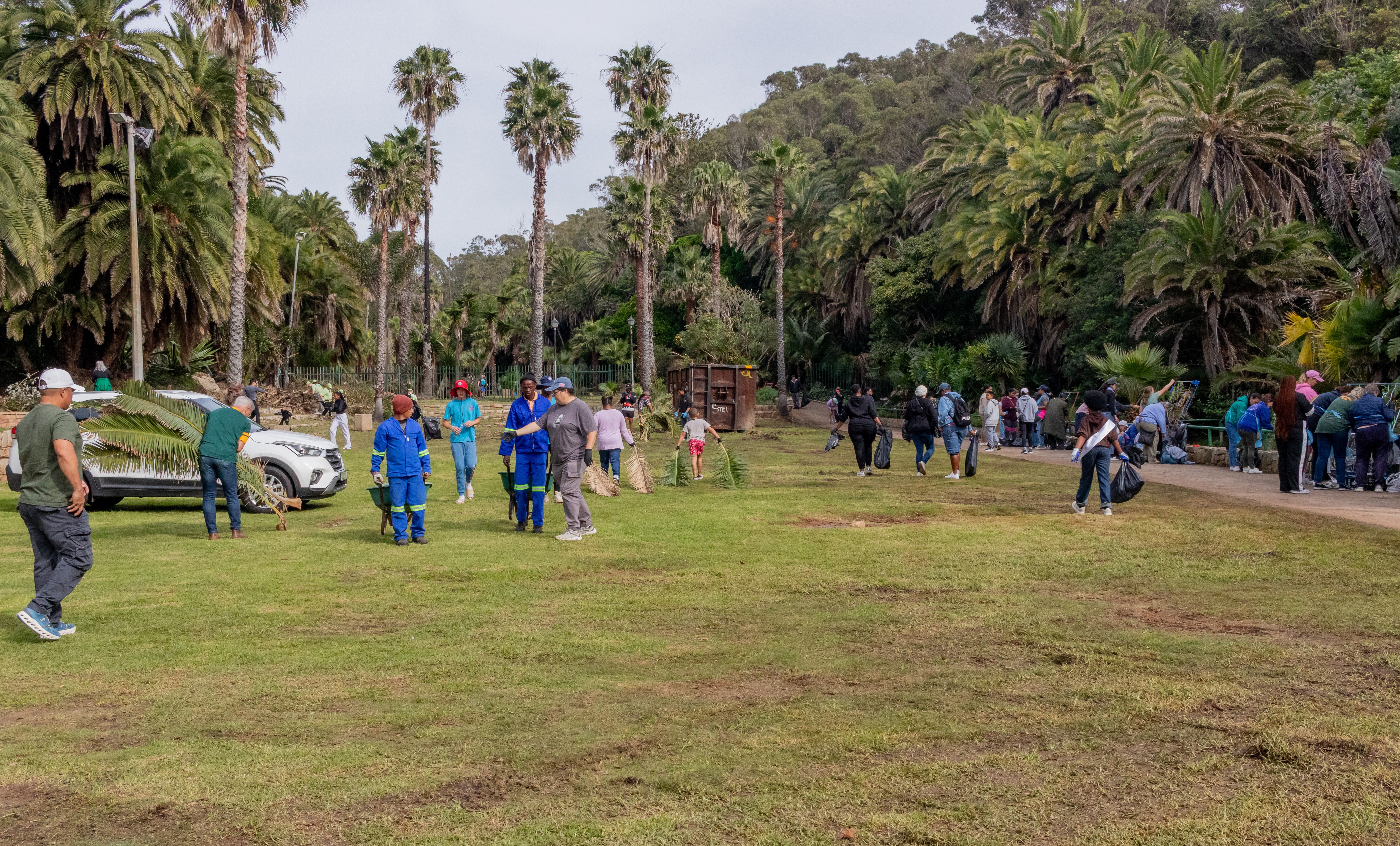 Residents reclaim iconic Gqeberha beachfront park after years of neglect