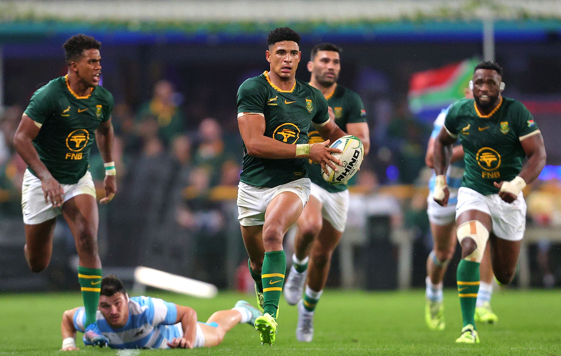 HE’S BACK: Sacha Feinberg-Mngomezulu returns to face All Blacks in Greatest Rivalry series