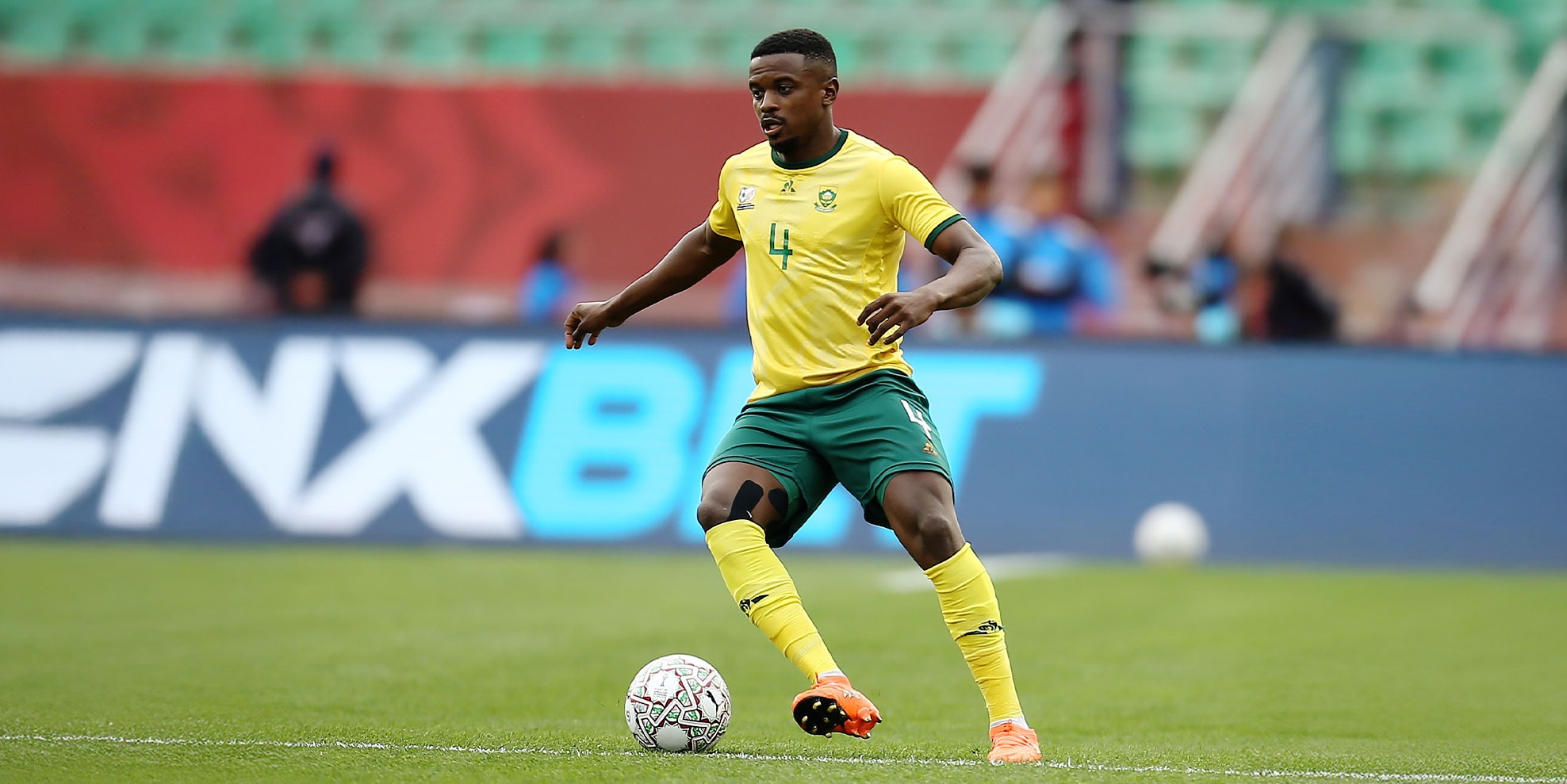 Bafana Bafana midfielder Teboho Mokoena wants to see an improved defensive performance against Cameroon in the round of 16 of the 2025 Africa Cup of Nations. (Photo: Gallo Images / Zamani Makautsi)