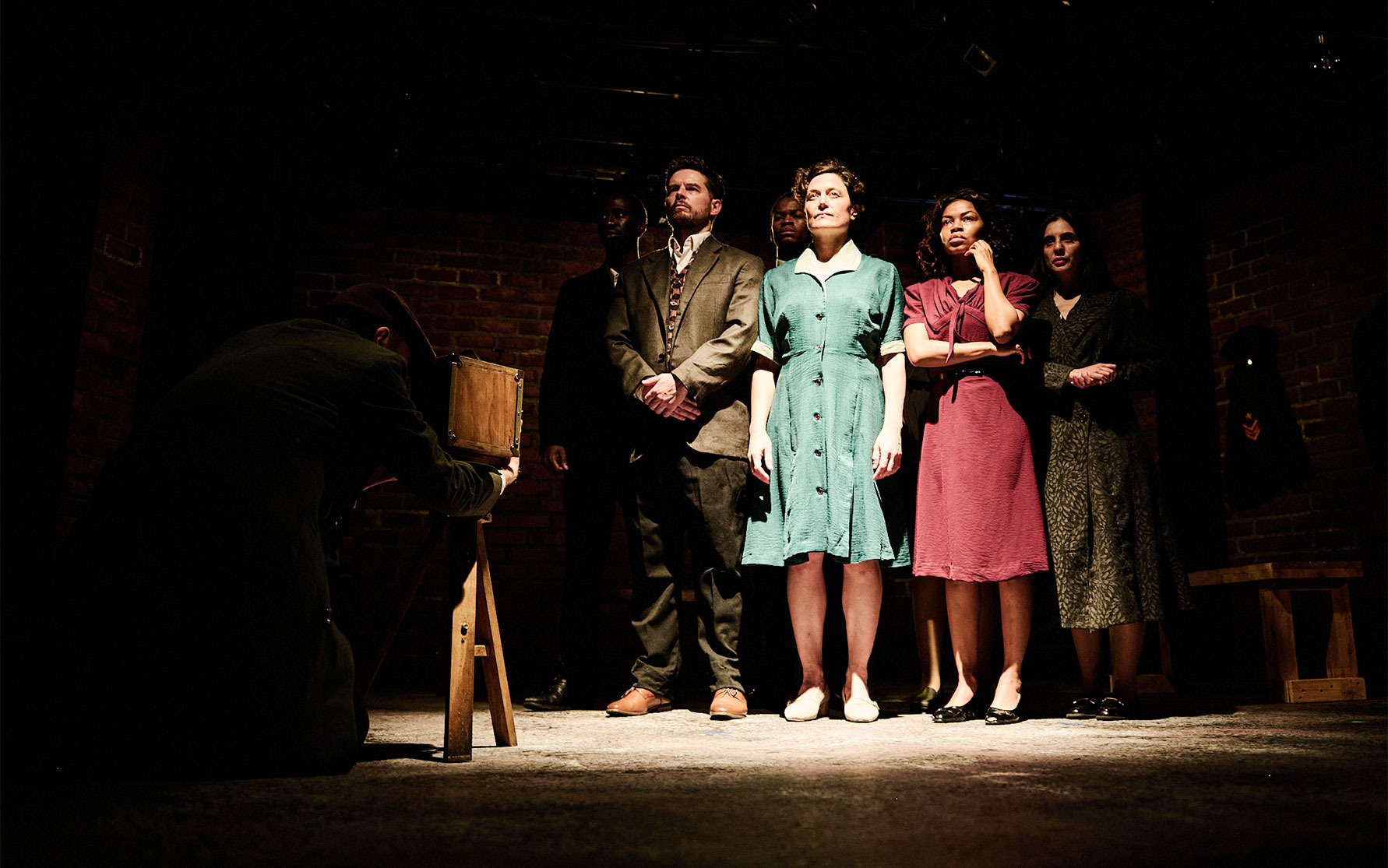 Themes of noble service, betrayal, humour and horror unfold as the narration moves from contemporary Johannesburg to 1940s Warsaw. (Photo: Theatre on the Square)