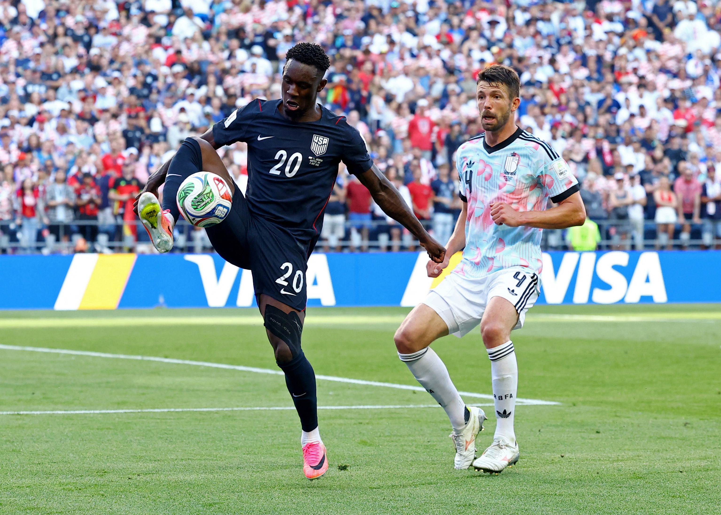 Belgium beat USA 4-1 to set up Spain quarter-final; Ronaldo’s Portugal eliminated 1-0