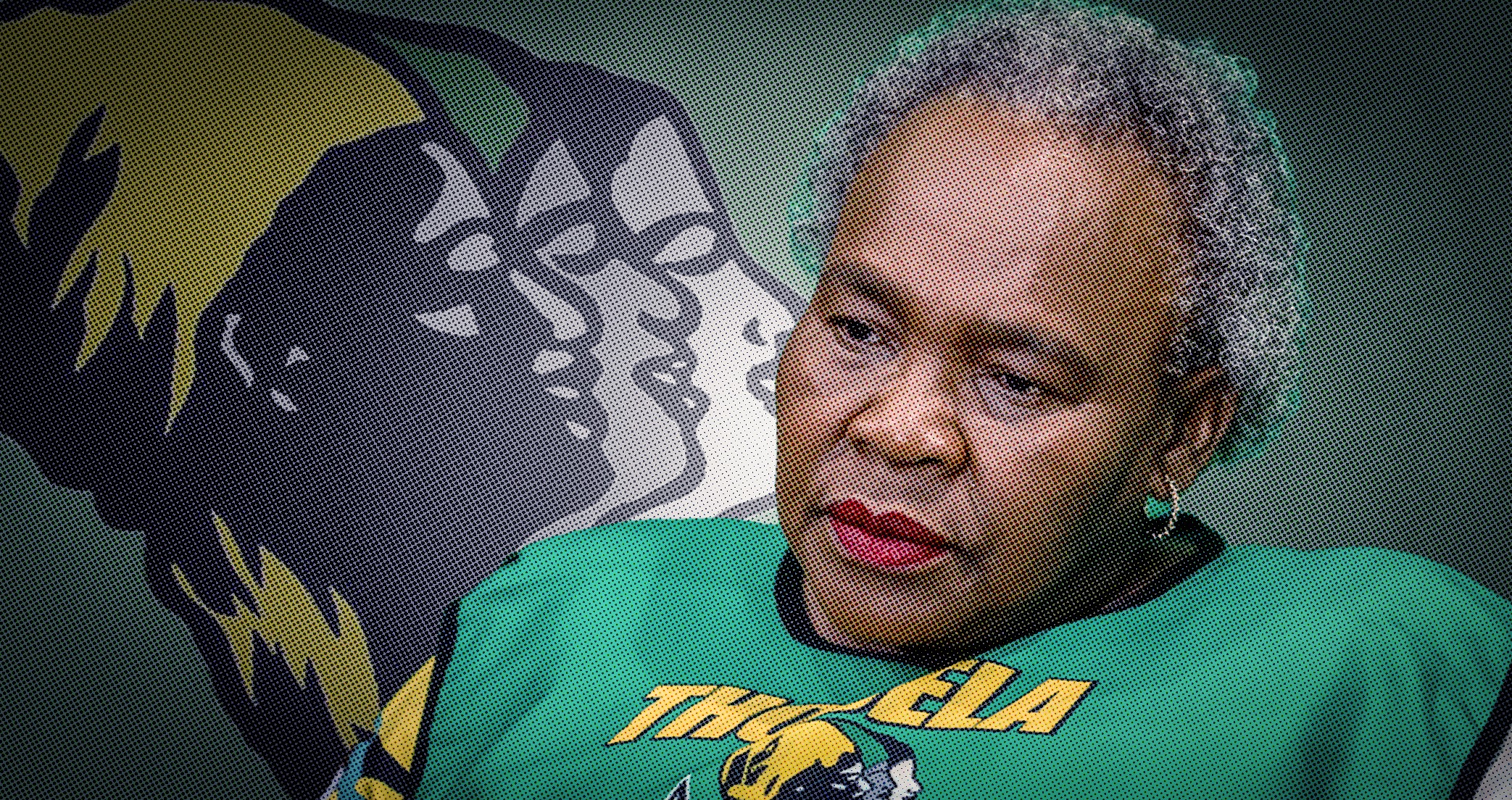 Illustrative image: ANC Women's League logo. (Photo: X) | Sisisi Tolashe. (Photo: Papi Morake / Gallo Images)
