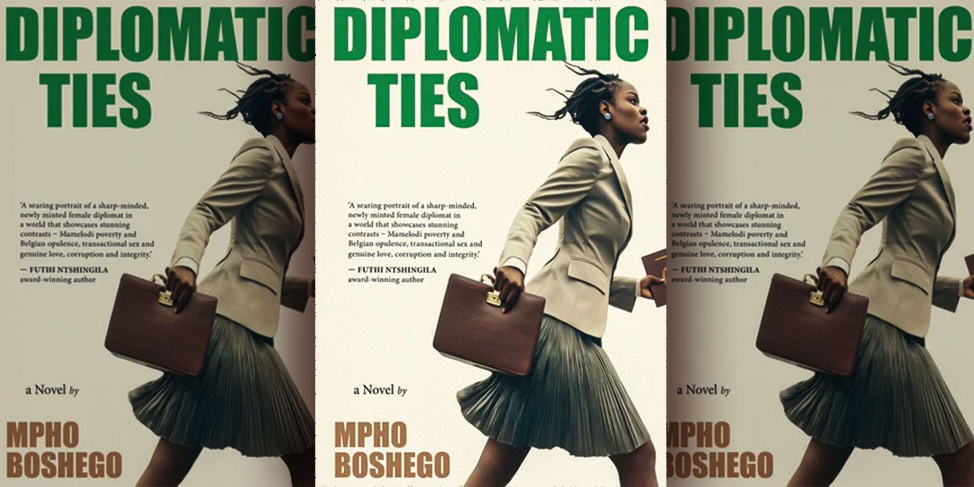 Illustrative Image: Diplomatic ties by Mpho Boshego. (Image Sourced / Exclusive Books) 