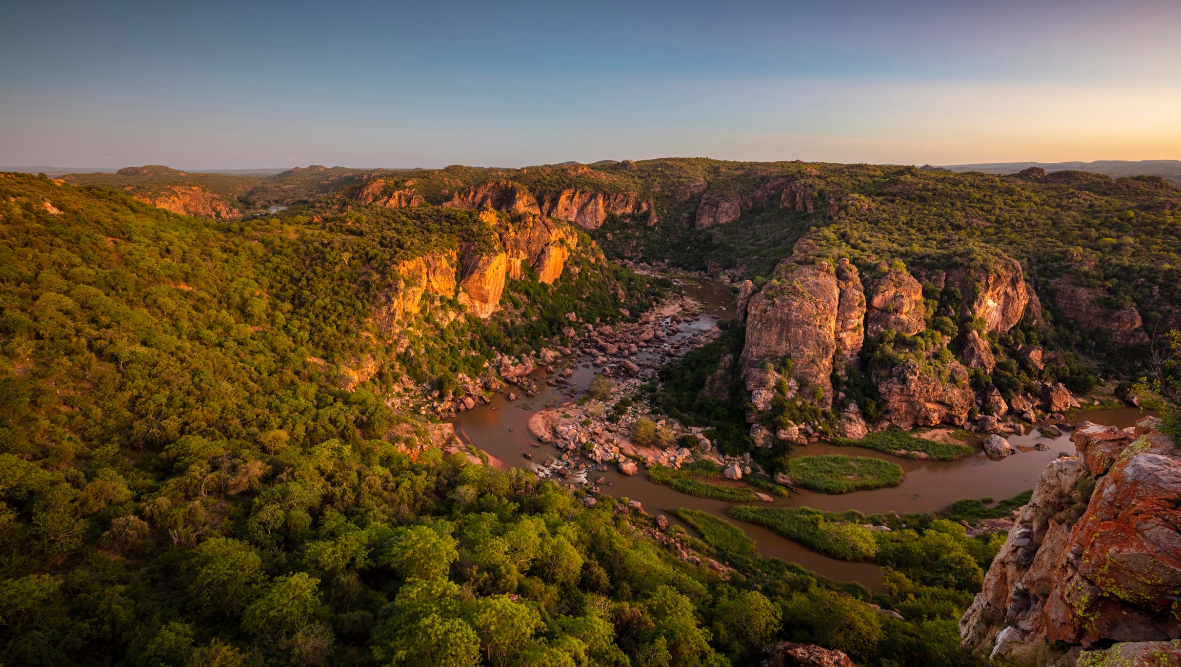 Lanner Gorge in the Pafuri region of Kruger National Park