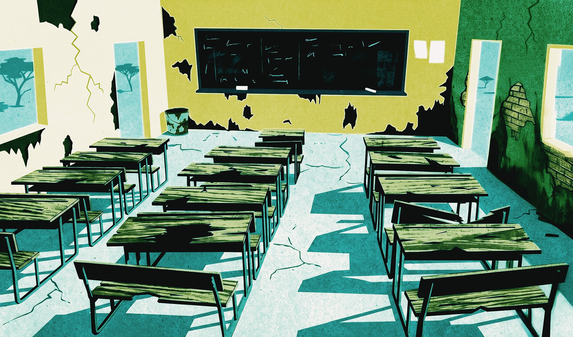 Millions wasted on rural white elephant schools with no learners