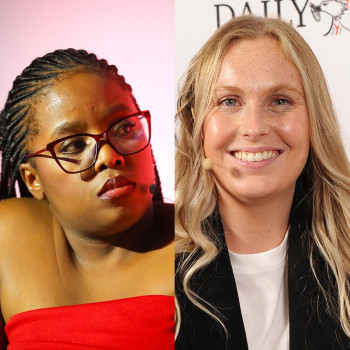 Nonkululeko Njilo and Victoria O'Regan