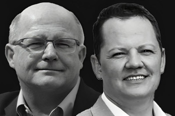 Nick Binedell and Marius Oosthuizen